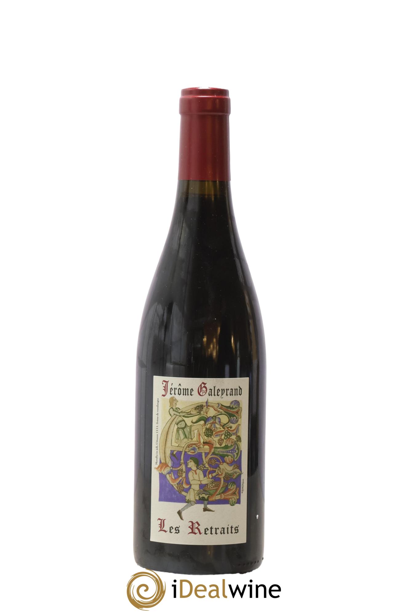 Côte de Nuits-Villages Les Retraits Jérôme Galeyrand 2019 - Lot de 1 bouteille - 0