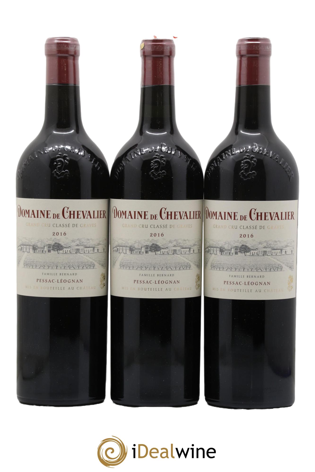 Domaine de Chevalier Cru Classé de Graves  2016 - Lotto di 3 bottiglie - 0