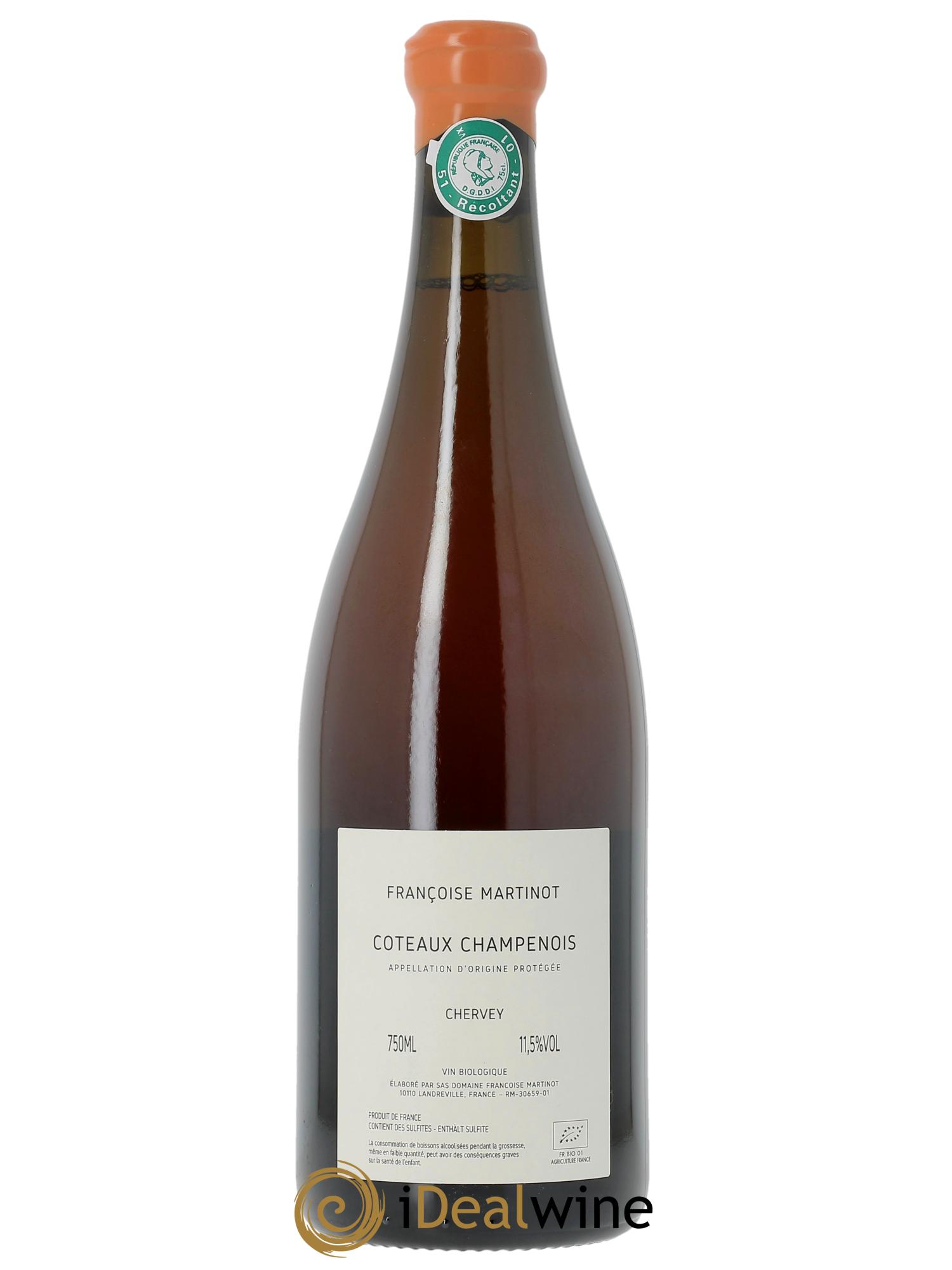 V.21 Françoise Martinot - Charles Dufour 2021 - Lotto di 1 bottiglia - 1