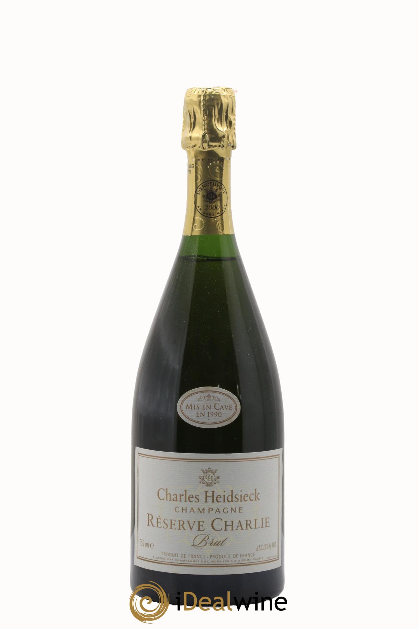 Réserve Charlie Charles Heidsieck - Lotto di 1 bottiglia - 1