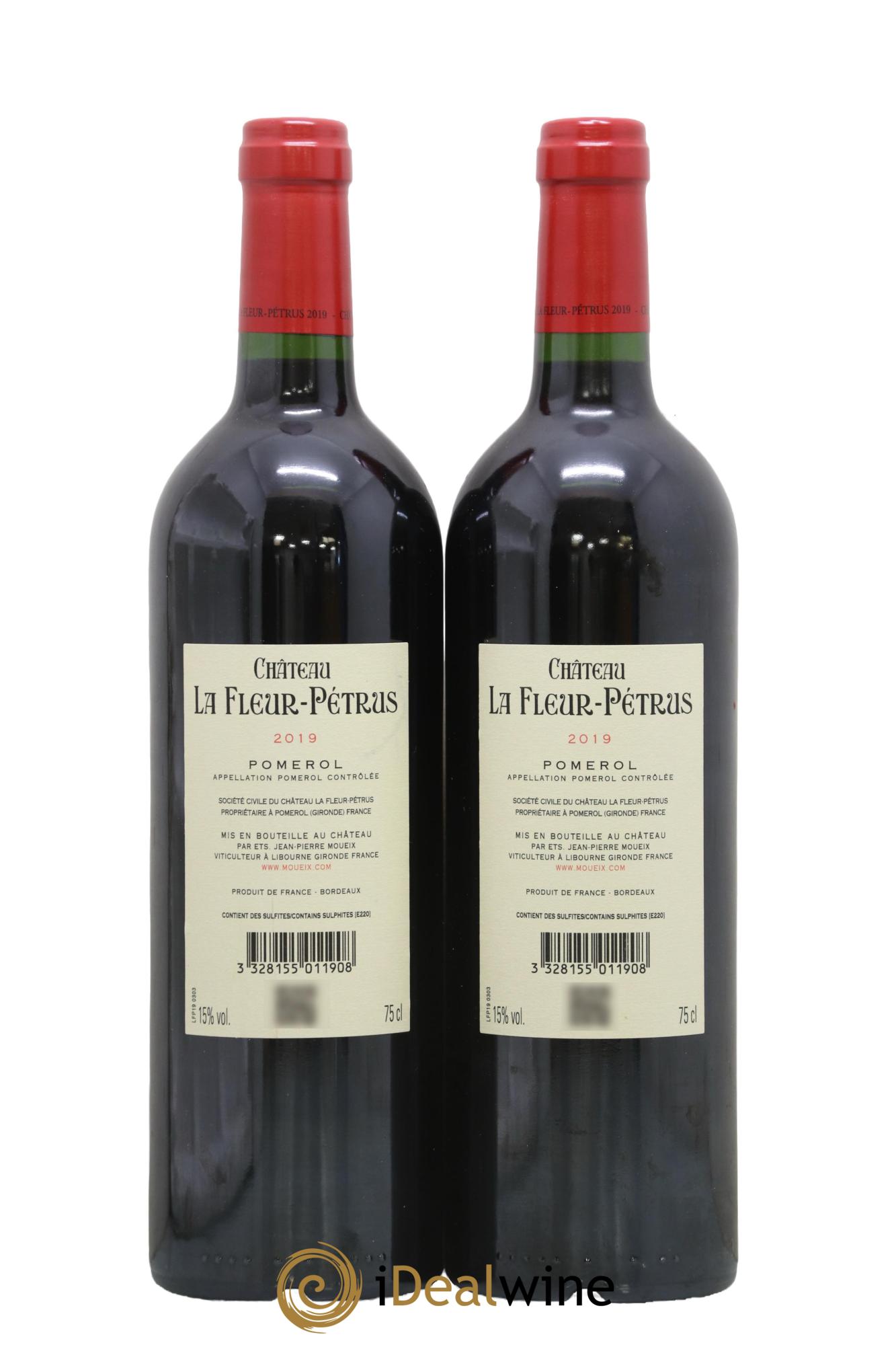Château la Fleur Petrus 2019 - Lot de 2 bouteilles - 1