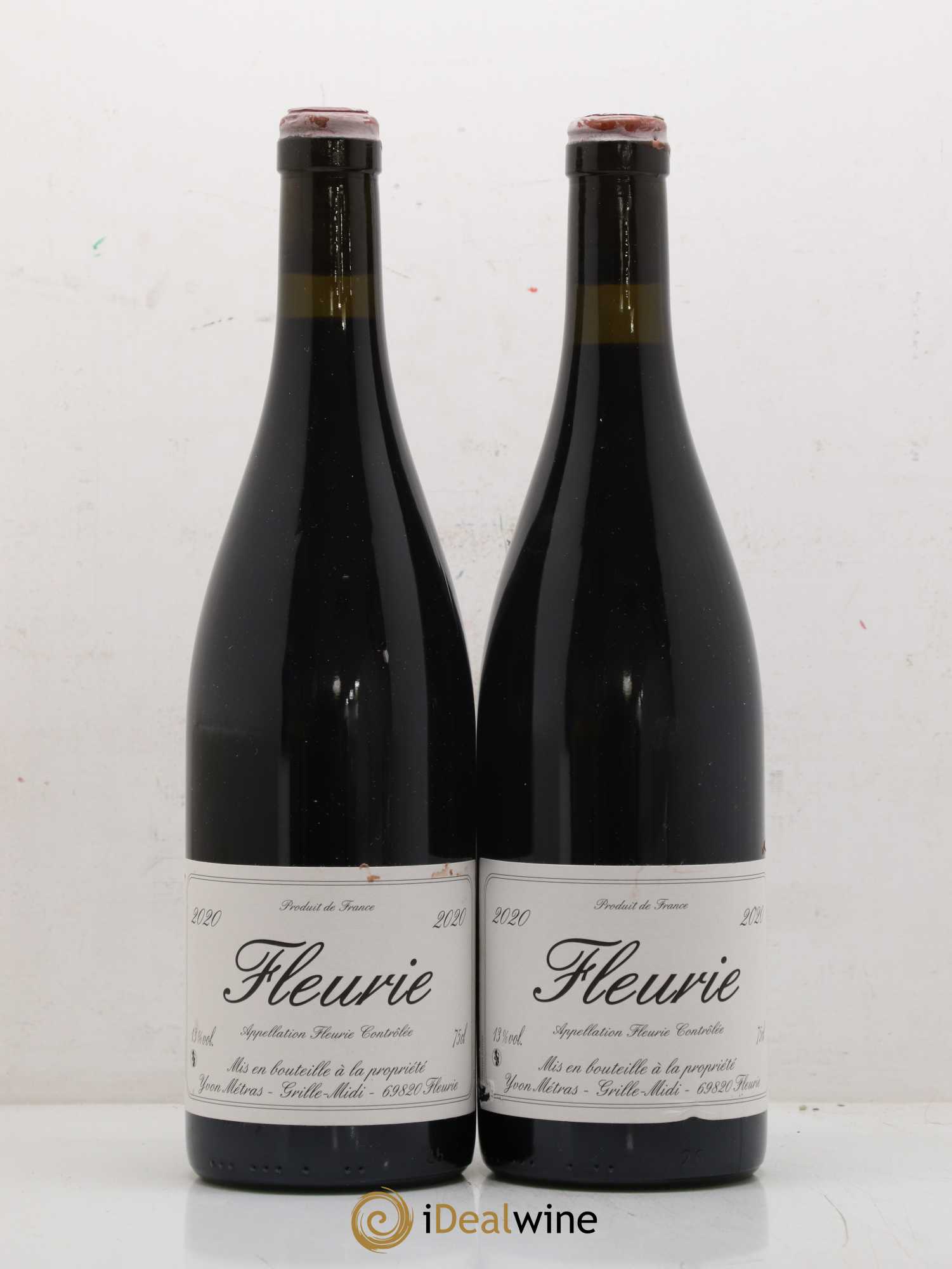 Fleurie Yvon Métras 2020 - Lot de 2 bouteilles - 0