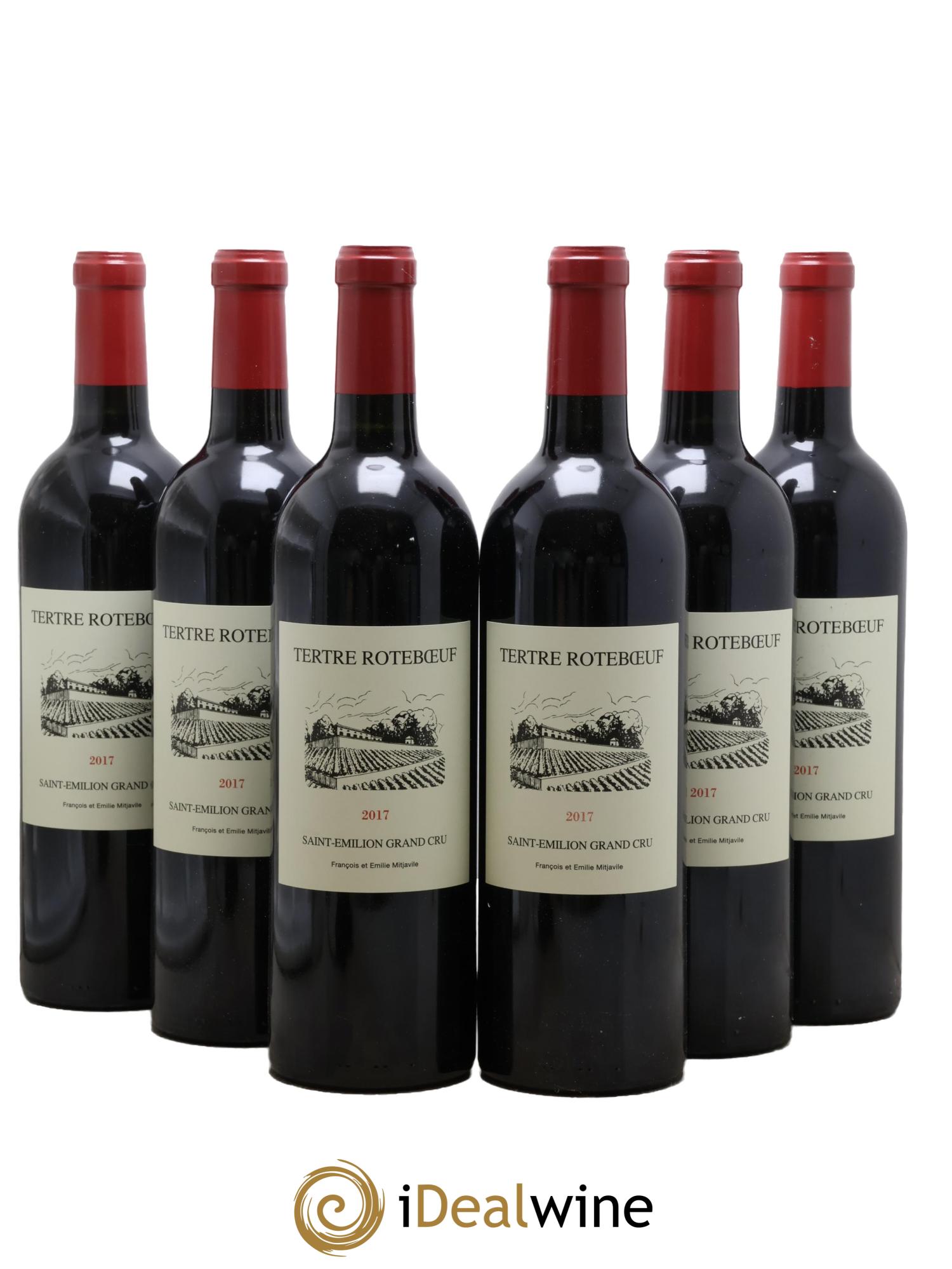 Château Tertre Roteboeuf 2017 - Lot of 6 bottles - 0