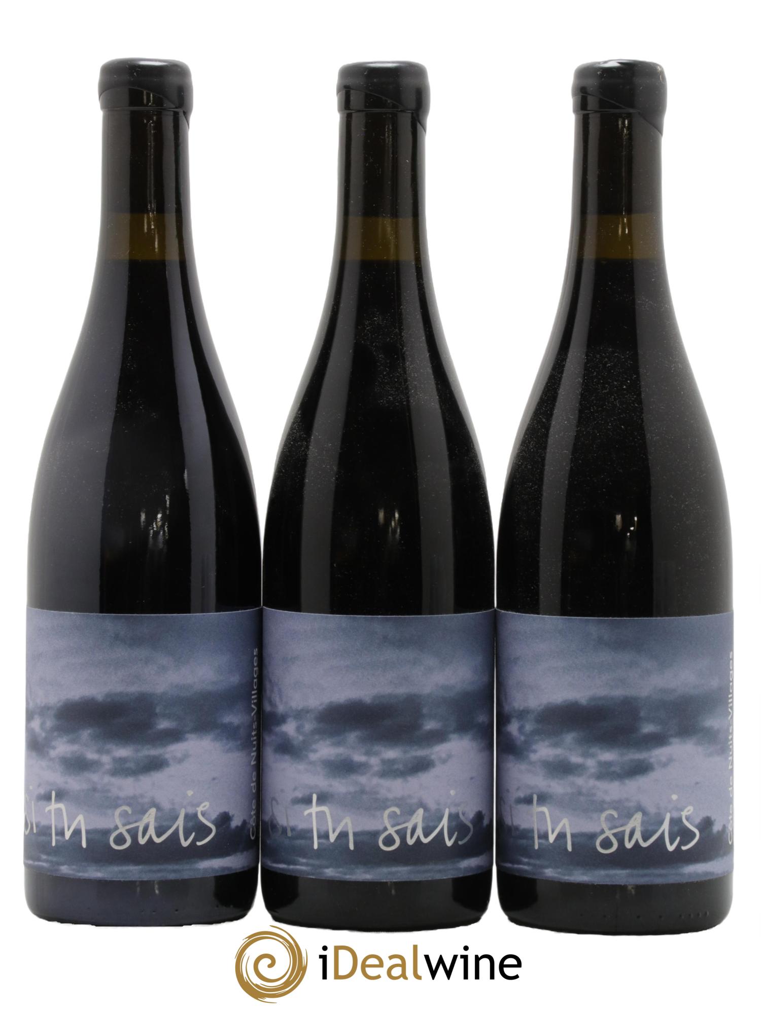 Côtes de Nuits-Villages Préau Si Tu Sais 2020 - Lot de 3 bouteilles - 0