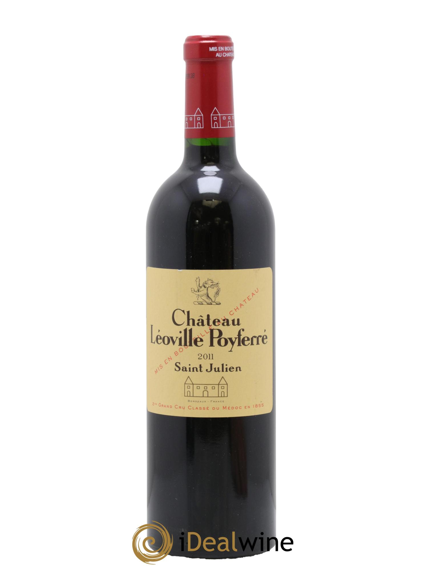 Château Léoville Poyferré 2ème Grand Cru Classé 2011 - Lot de 1 bouteille - 0