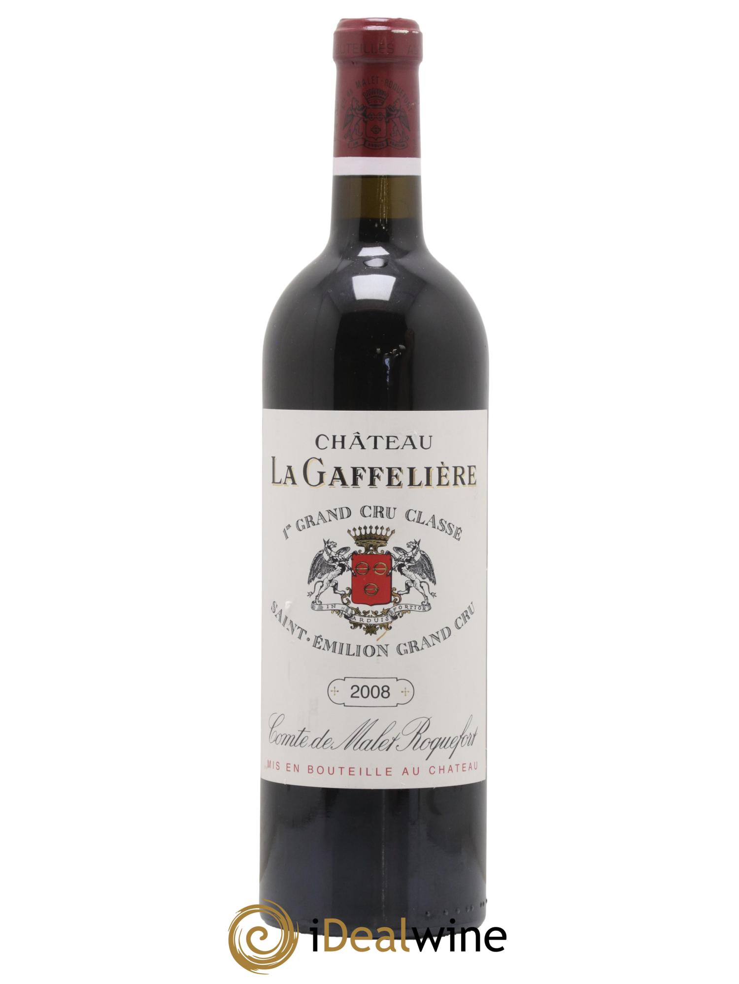 Château la Gaffelière 1er Grand Cru Classé B 2008 - Lot de 1 bouteille - 0
