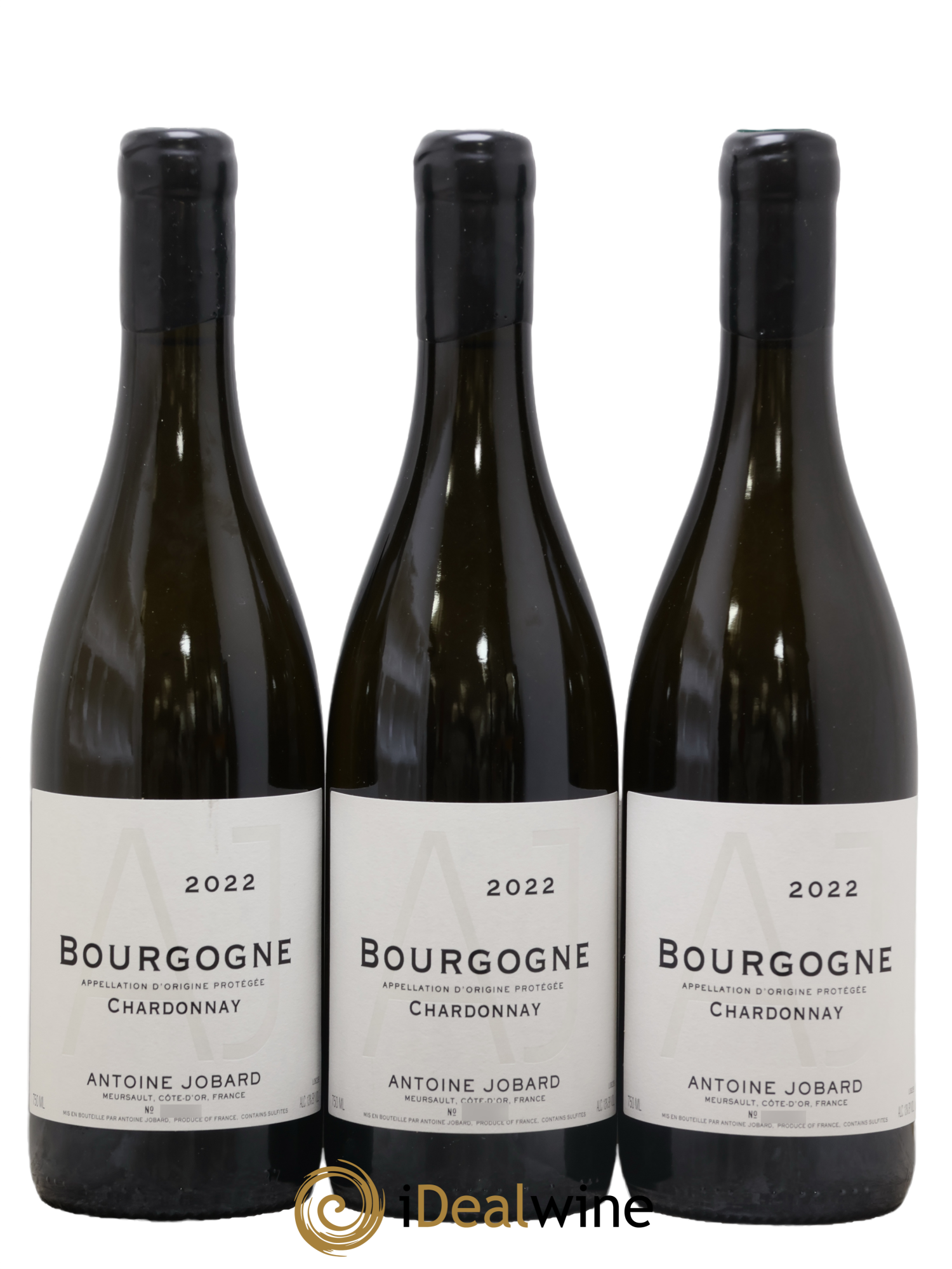 Bourgogne François et Antoine Jobard (Domaine) 2022 - Lot de 3 bouteilles - 0