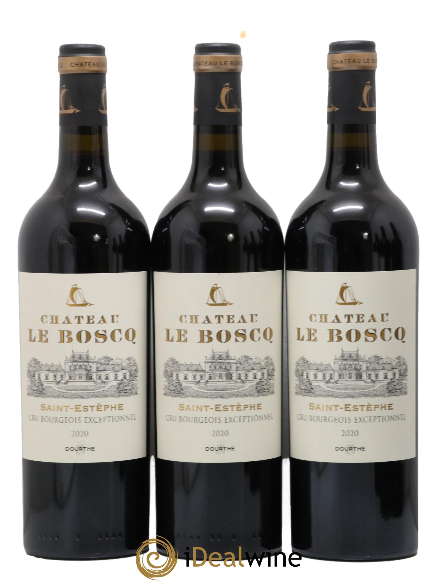 Château le Boscq Cru Bourgeois 2020 - Lot de 6 bouteilles - 1