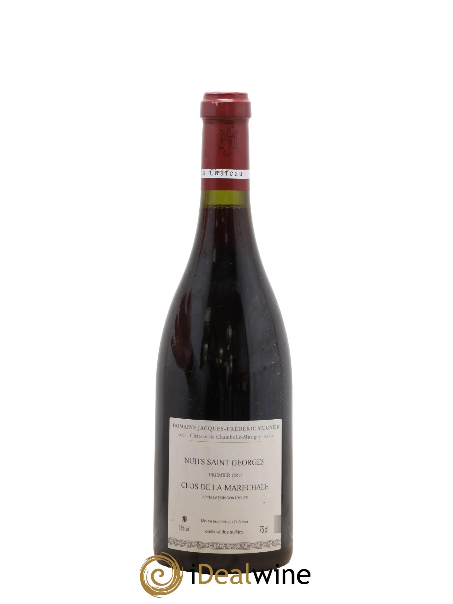 Nuits-Saint-Georges 1er Cru Clos de La Maréchale Jacques-Frédéric Mugnier 2010 - Lot de 1 bouteille - 1