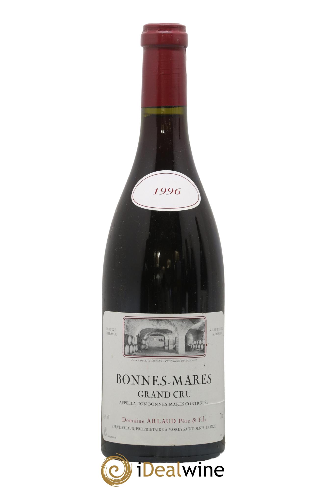 Bonnes-Mares Grand Cru Arlaud 1996 - Posten von 1 Flasche - 0