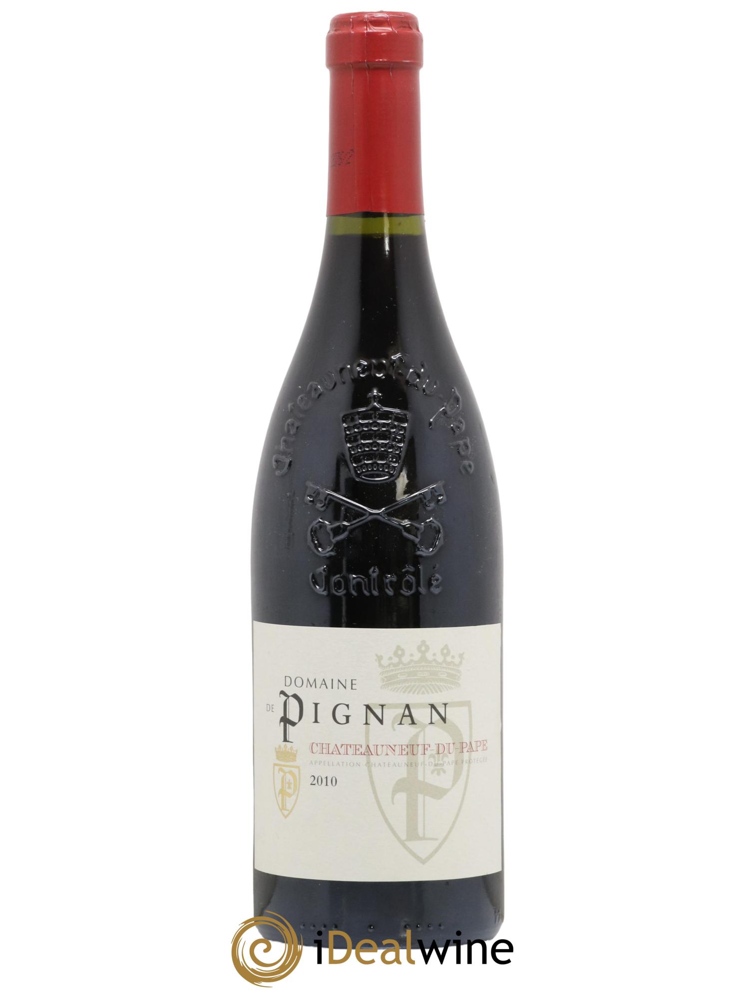 Châteauneuf-du-Pape Domaine de Pignan 2010 - Lot de 1 bouteille - 0