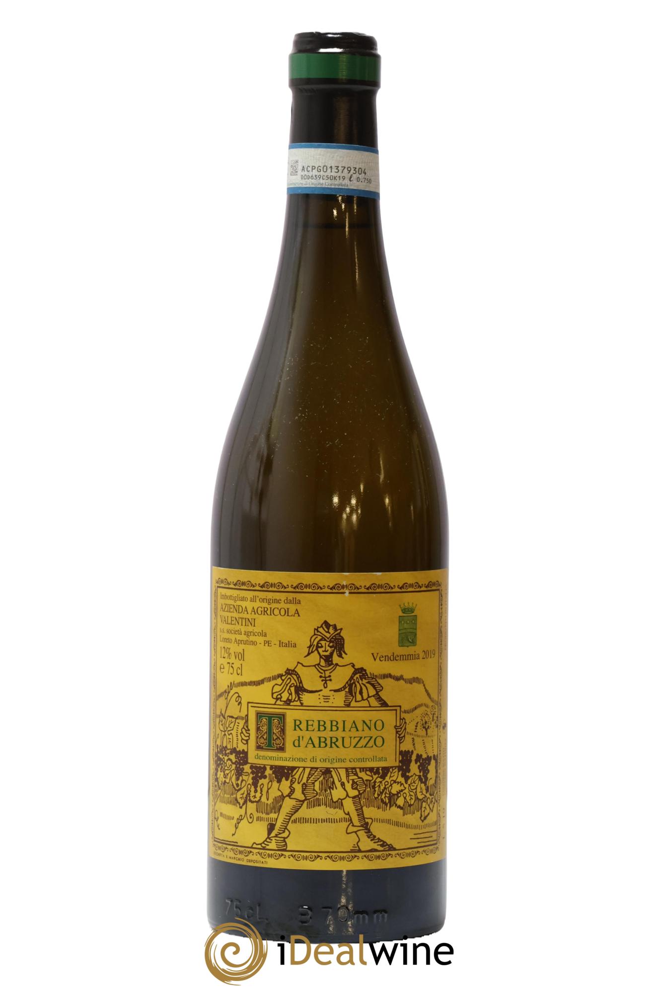 Trebbiano d'Abruzzo DOC Francesco Valentini 2019 - Posten von 1 Flasche - 0