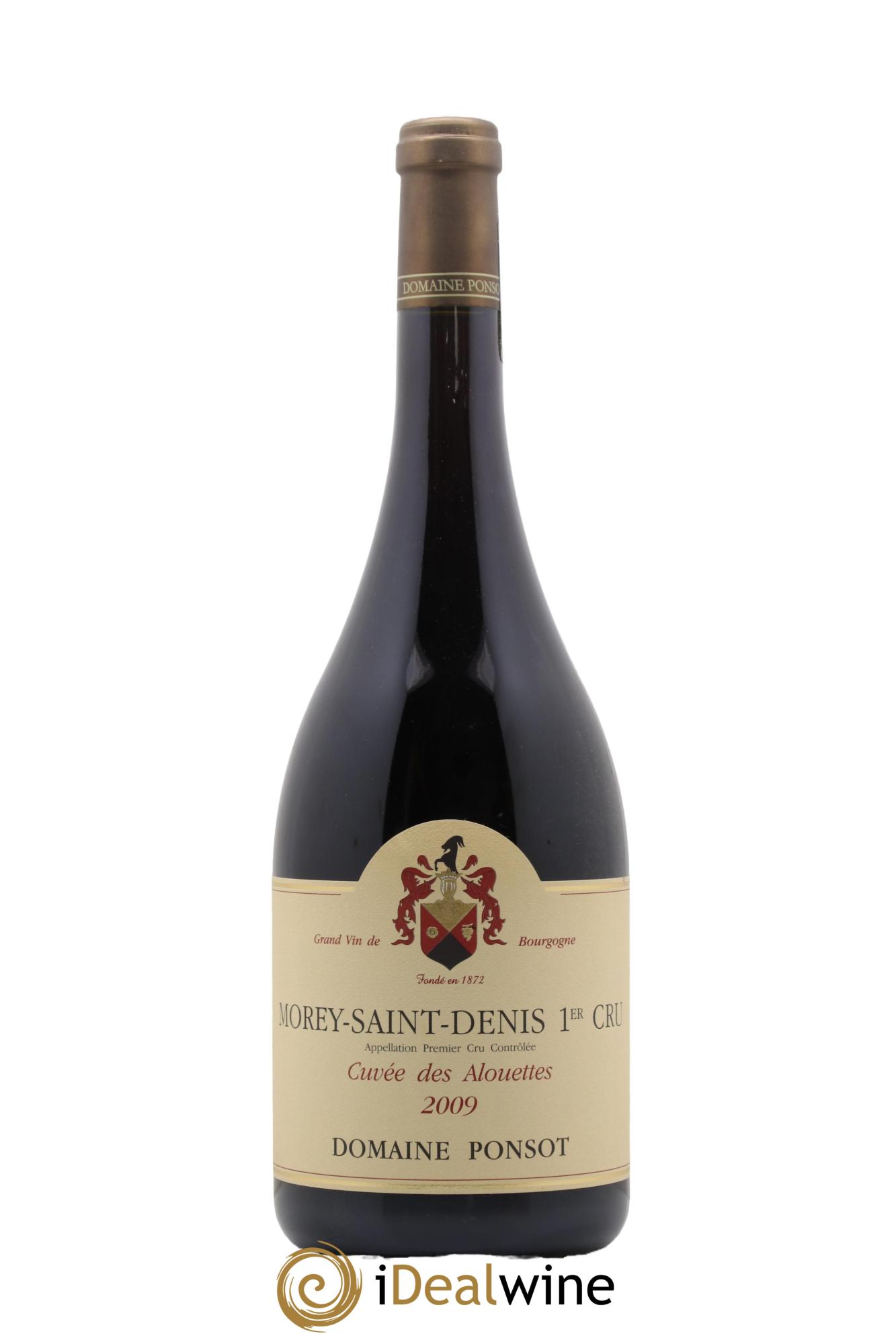 Morey-Saint-Denis 1er Cru Cuvée des Alouettes Ponsot (Domaine) 2009 - Lot de 1 magnum - 0