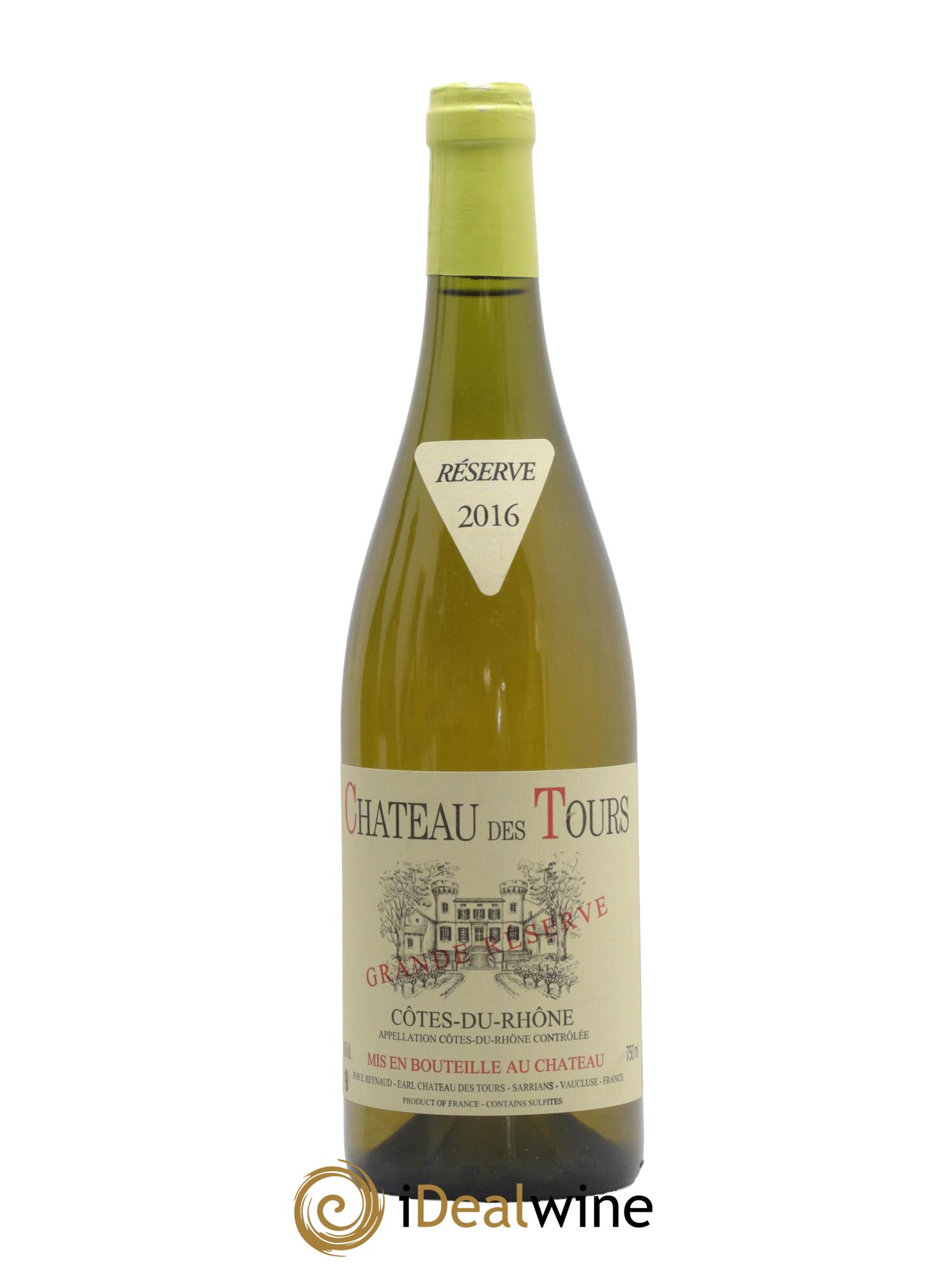 Côtes-du-Rhône Château des Tours Grande Réserve Emmanuel Reynaud 2016 - Lotto di 1 bottiglia - 0