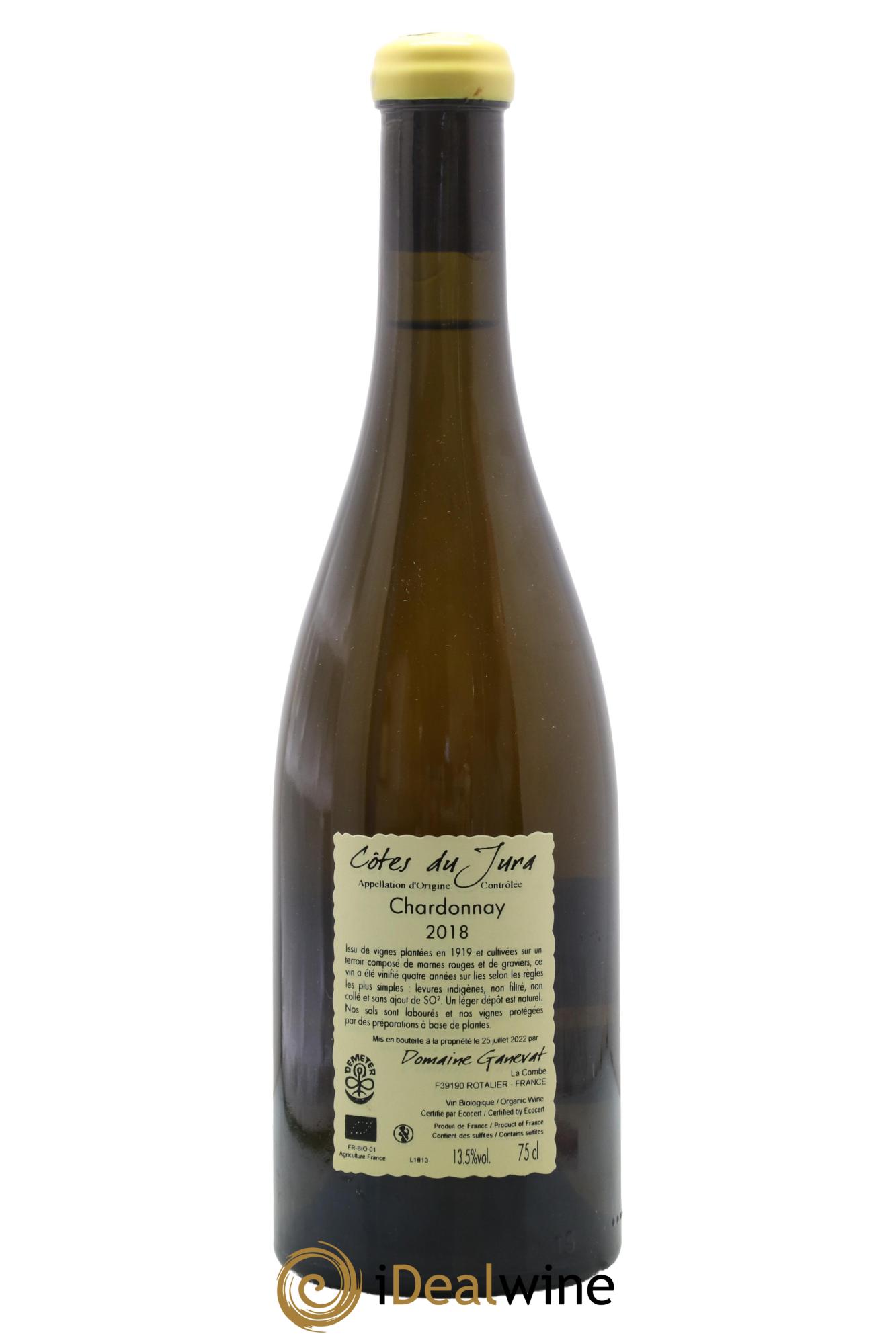 Côtes du Jura Les Grands Teppes Vieilles Vignes Jean-François Ganevat (Domaine) 2018 - Lot de 1 bouteille - 1