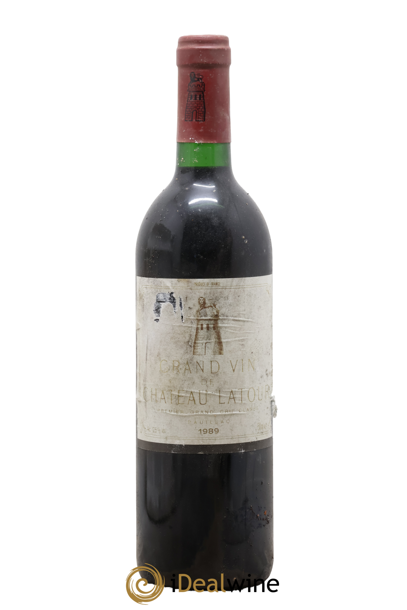 Château Latour 1er Grand Cru Classé 1989 - Lot de 1 bouteille - 0