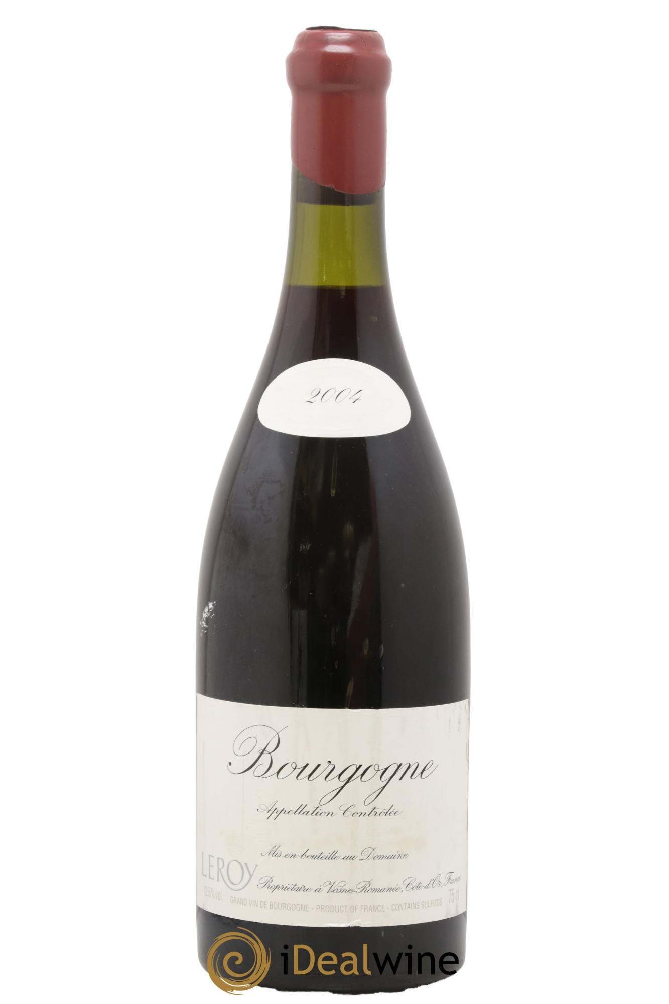 Bourgogne Leroy (Domaine) 2004 - Lot de 1 bouteille - 0