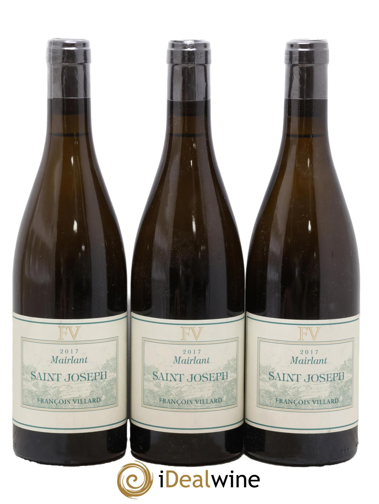 Saint-Joseph Mairlant François Villard 2017 - Lot de 3 bouteilles - 0