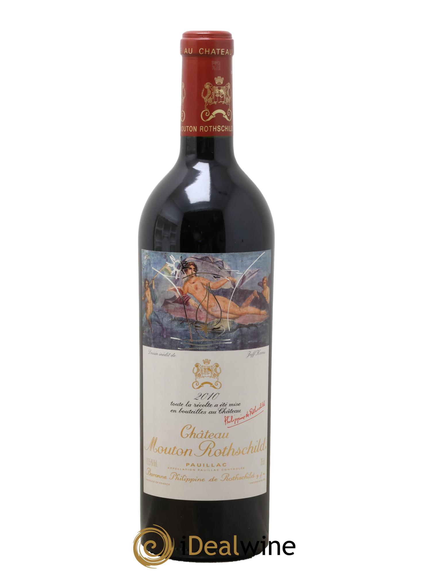 Château Mouton Rothschild 1er Grand Cru Classé 2010 - Posten von 1 Flasche - 0