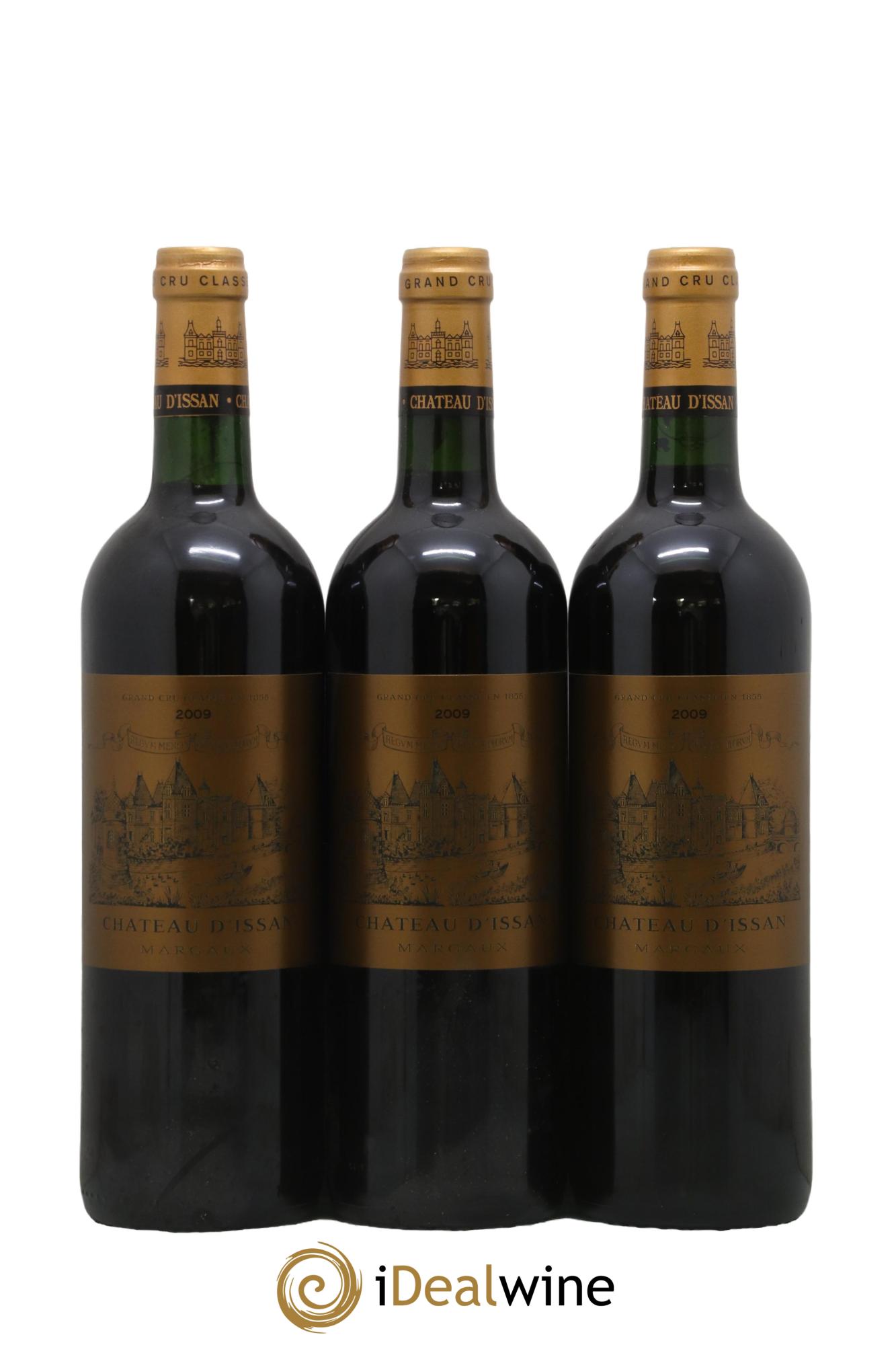 Château d'Issan 3ème Grand Cru Classé 2009 - Lot de 3 bouteilles - 0