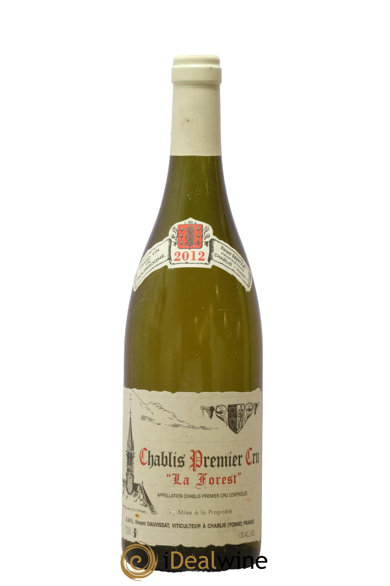 Chablis 1er Cru La Forest Vincent Dauvissat (Domaine) 2012 - Posten von 1 Flasche - 0