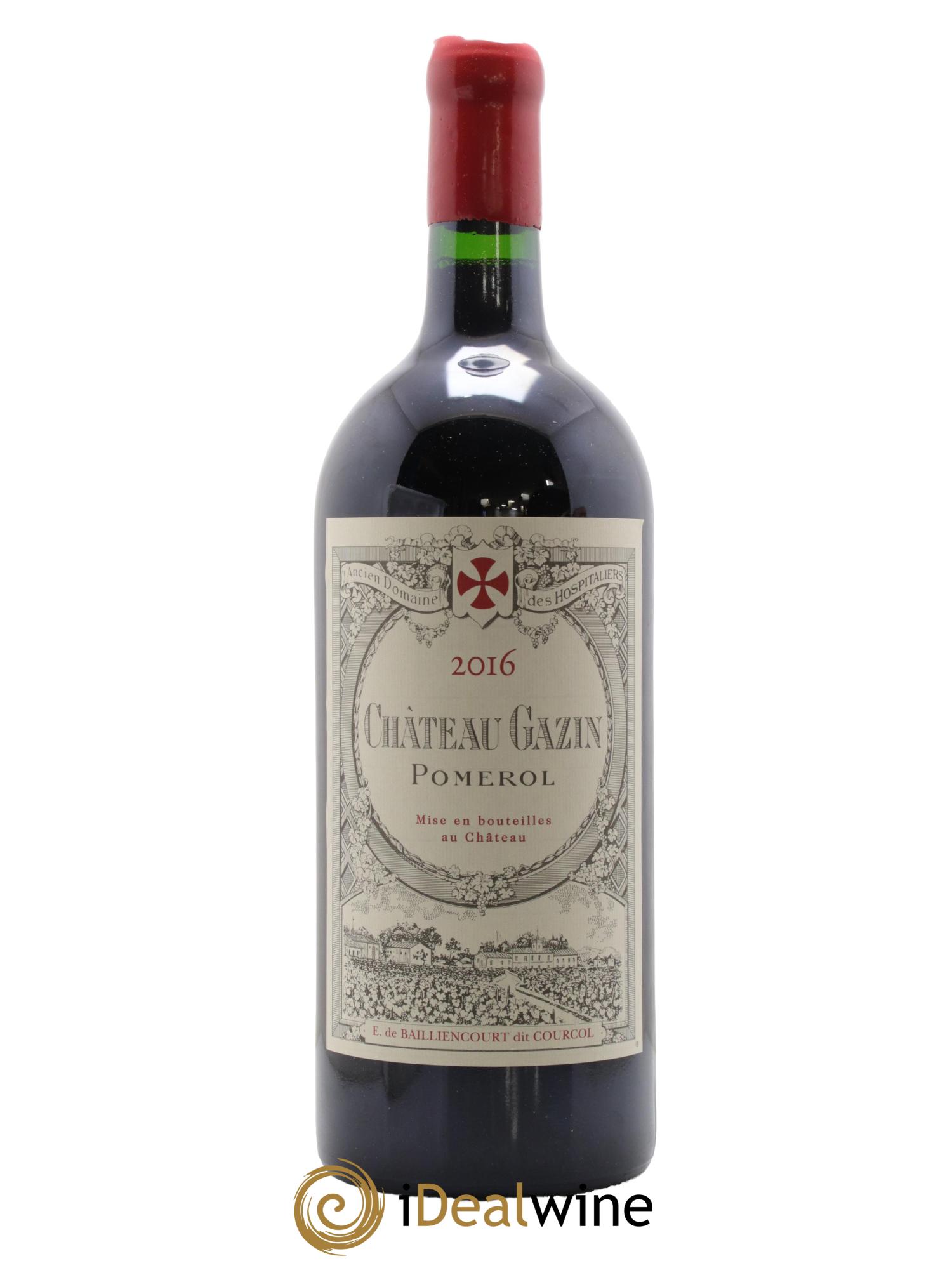 Château Gazin 2016 - Posten von 1 Doppel-Magnum - 0