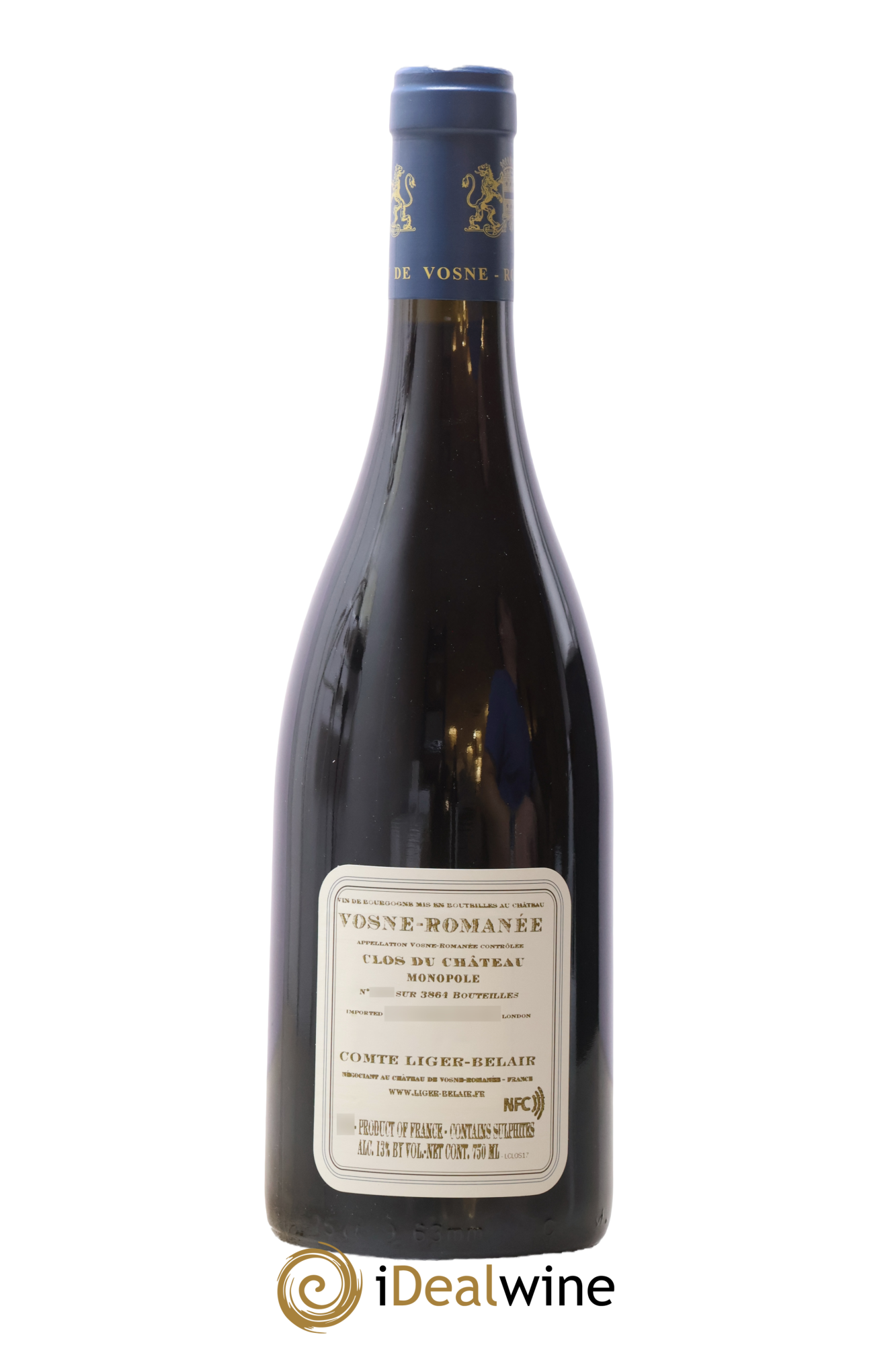 Vosne-Romanée Clos du Château Comte Liger-Belair (Domaine du) 2017 - Lotto di 1 bottiglia - 1