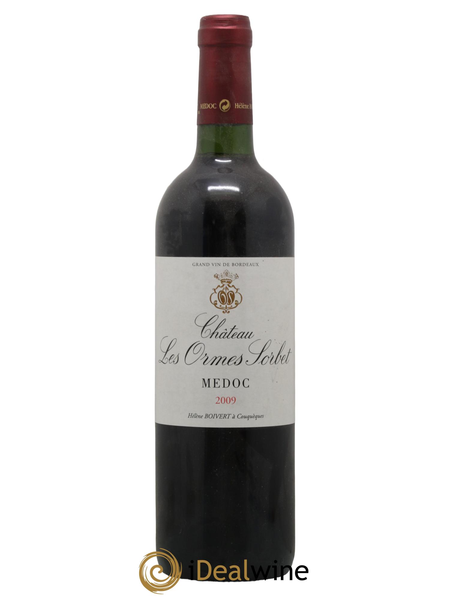 Château les Ormes Sorbet Cru Bourgeois 2009 - Lot de 1 bouteille - 0