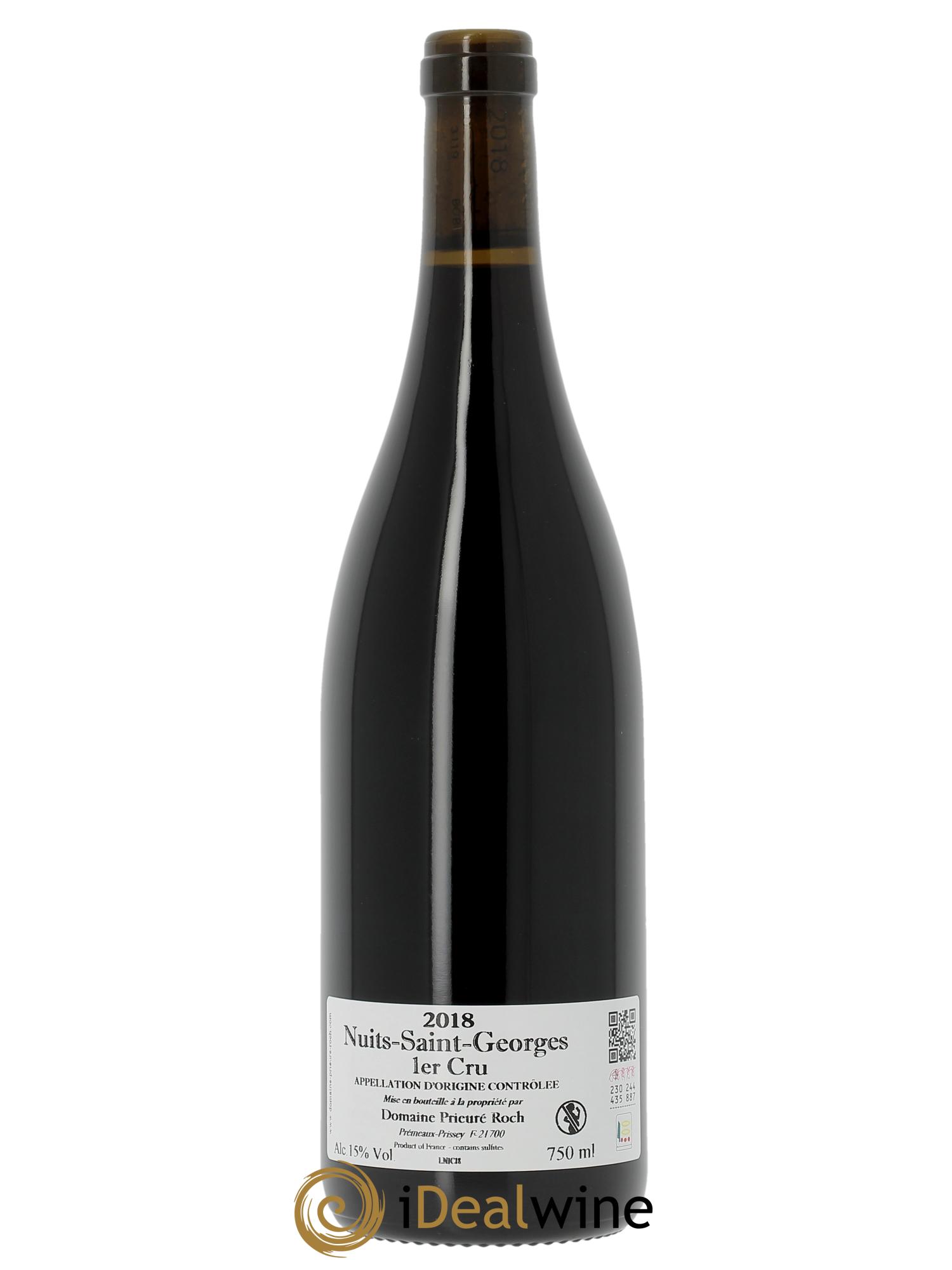 Nuits-Saint-Georges 1er Cru Prieuré Roch  2018 - Lot de 1 bouteille - 1