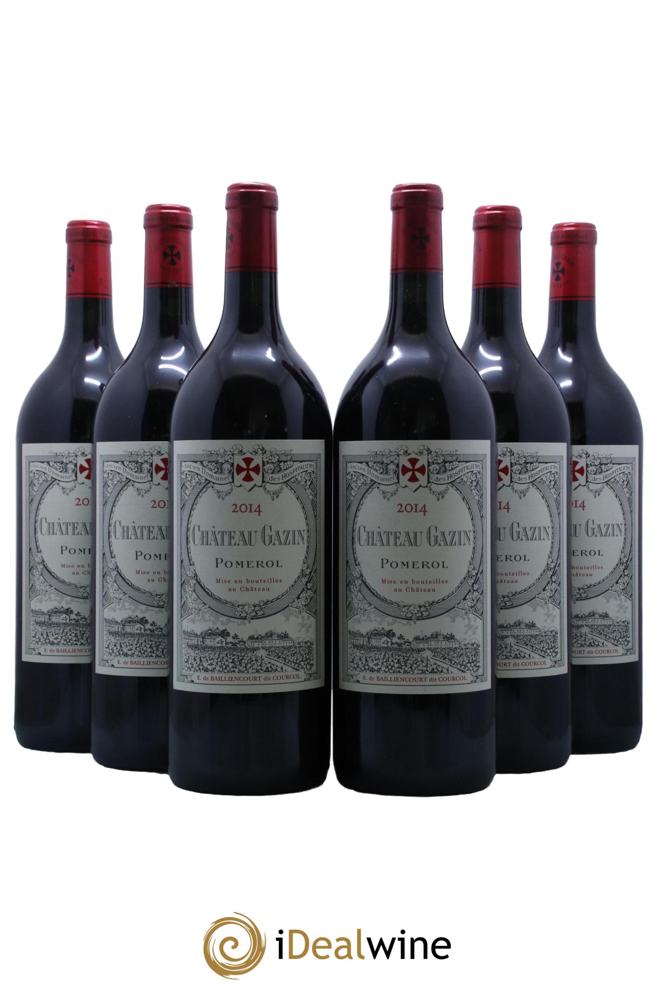 Château Gazin 2014 - Lot de 6 magnums - 0