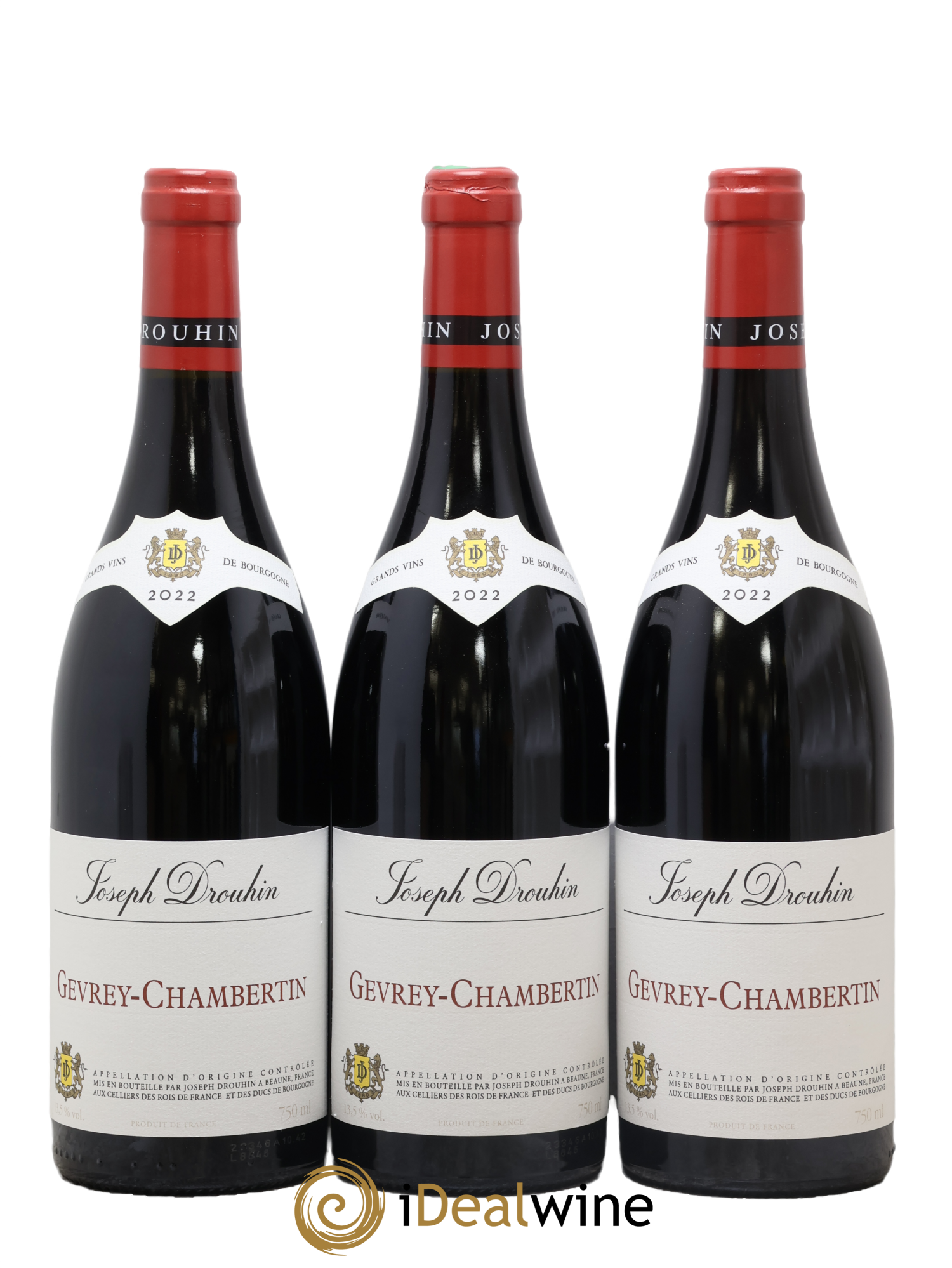 Gevrey-Chambertin Joseph Drouhin 2022 - Lot de 3 bouteilles - 0
