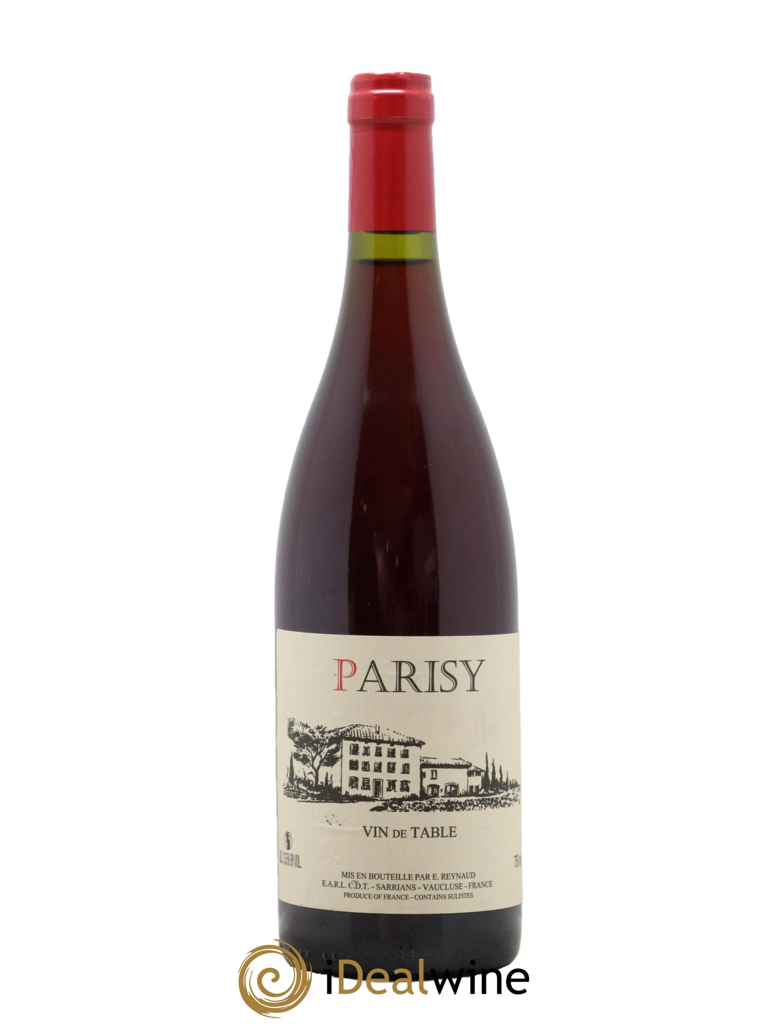 Vin de Table Parisy Emmanuel Reynaud - Posten von 1 Flasche - 0