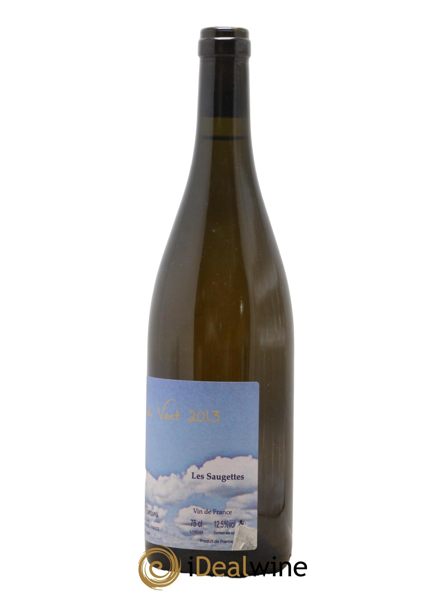Vin de France Sonorité du vent Les saugettes Kenjiro Kagami - Domaine des Miroirs 2013 - Lot de 1 bouteille - 1