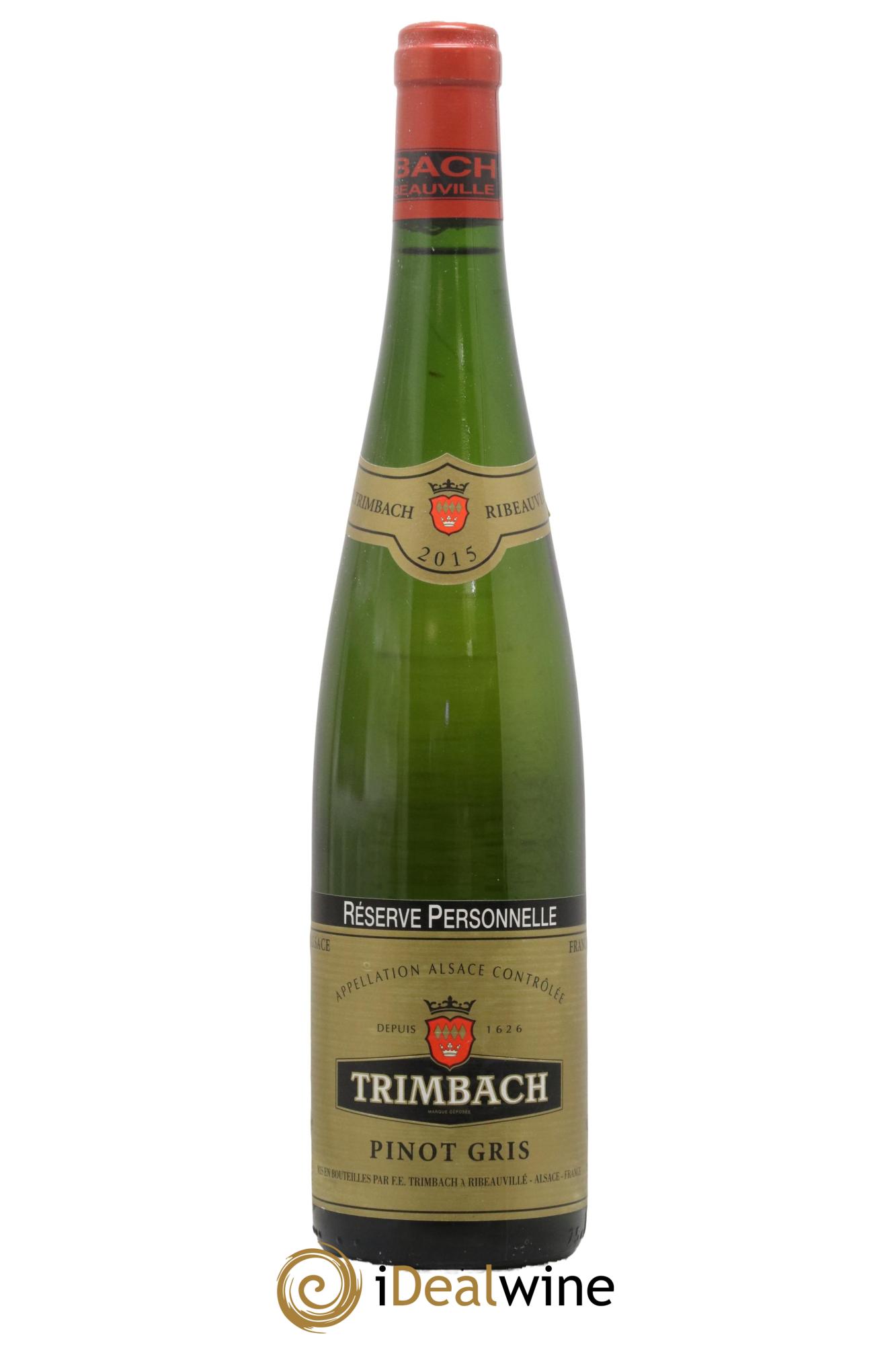 Alsace Pinot Gris Réserve Personnelle Trimbach (Domaine) 2015 - Lot de 1 bouteille - 0