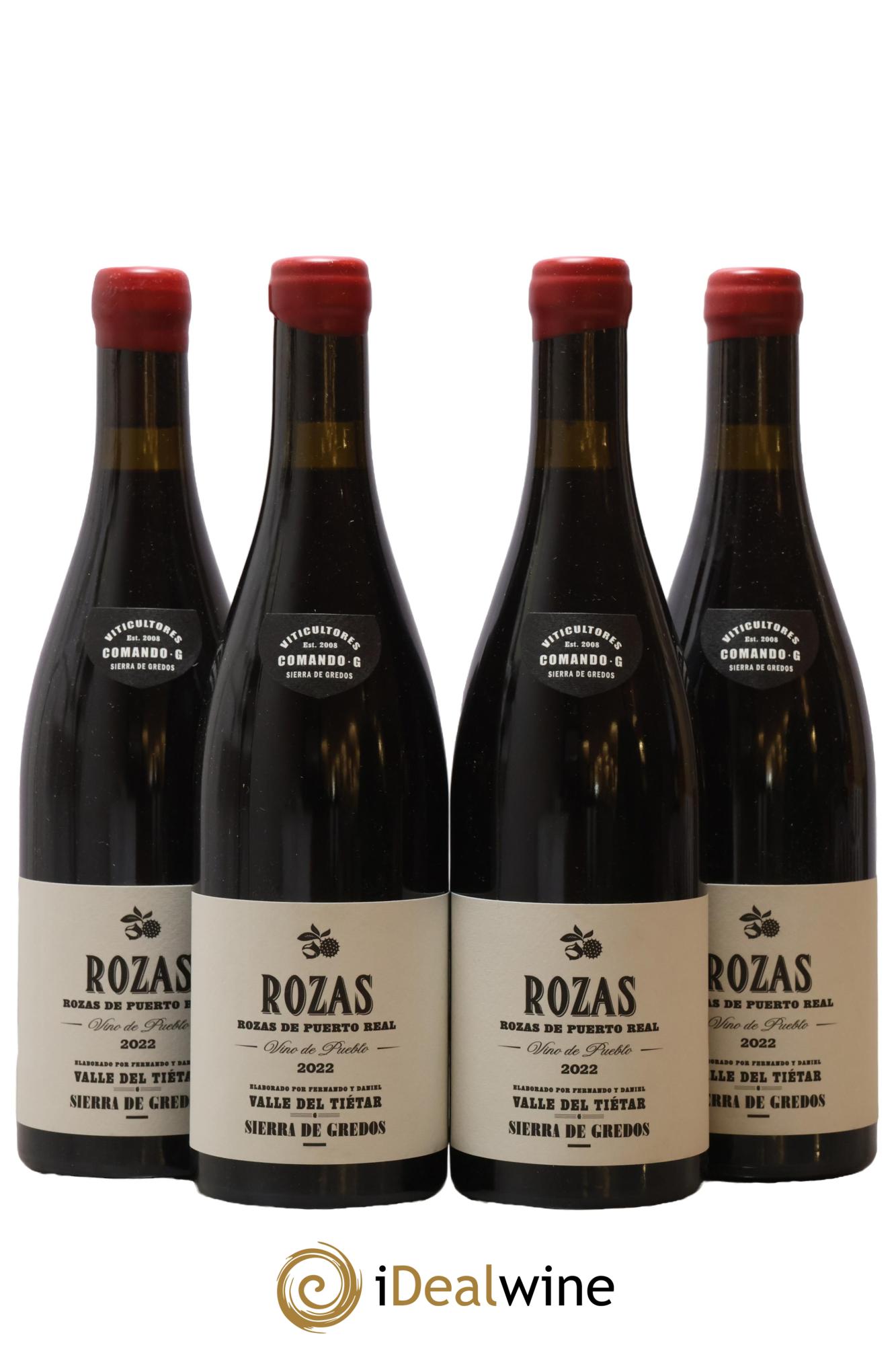 Vinos de Madrid DO Comando G Rozas 2022 - Lot of 4 bottles - 0