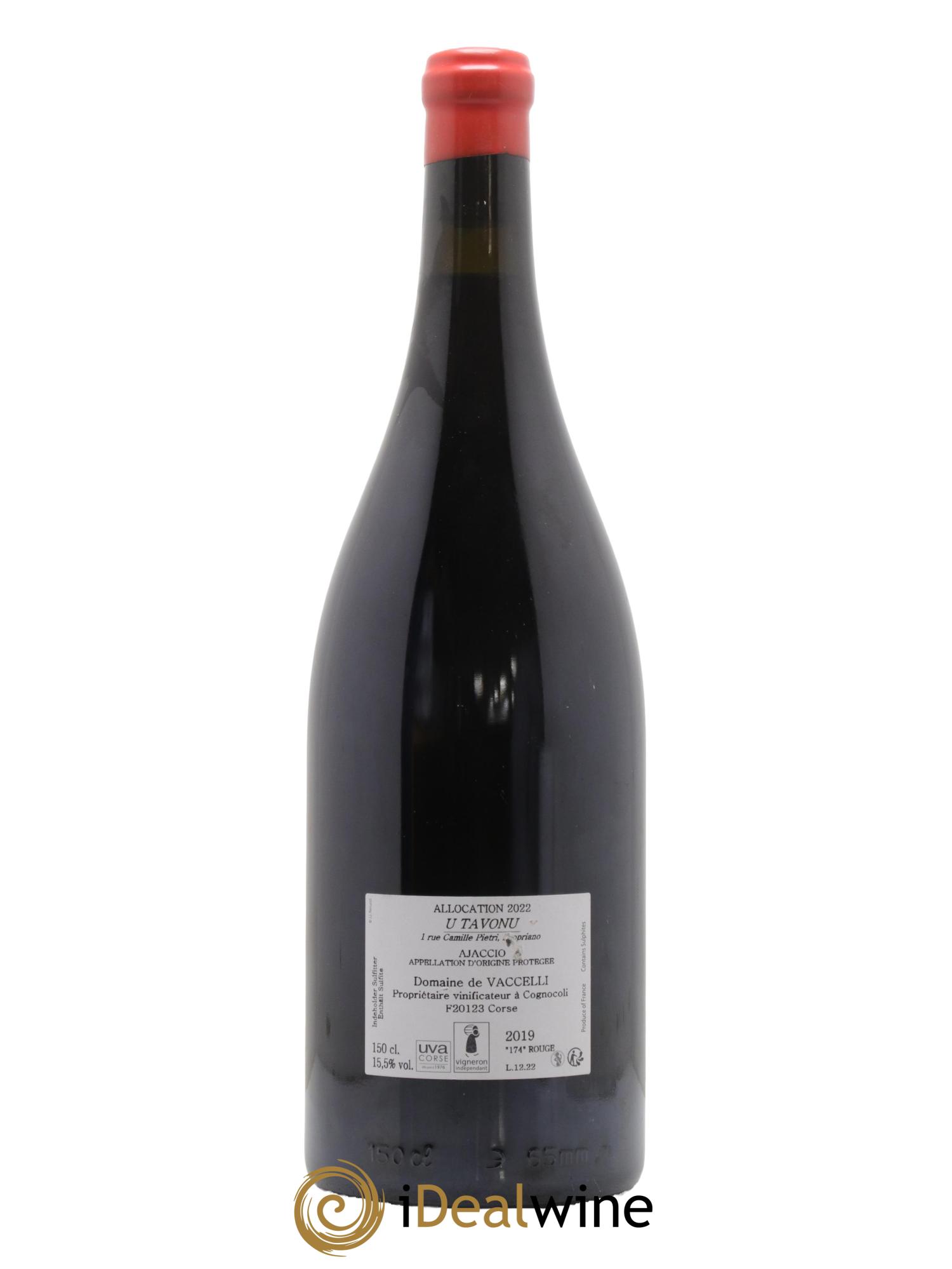 Ajaccio Granit 174 Vaccelli 2019 - Lot de 1 magnum - 1