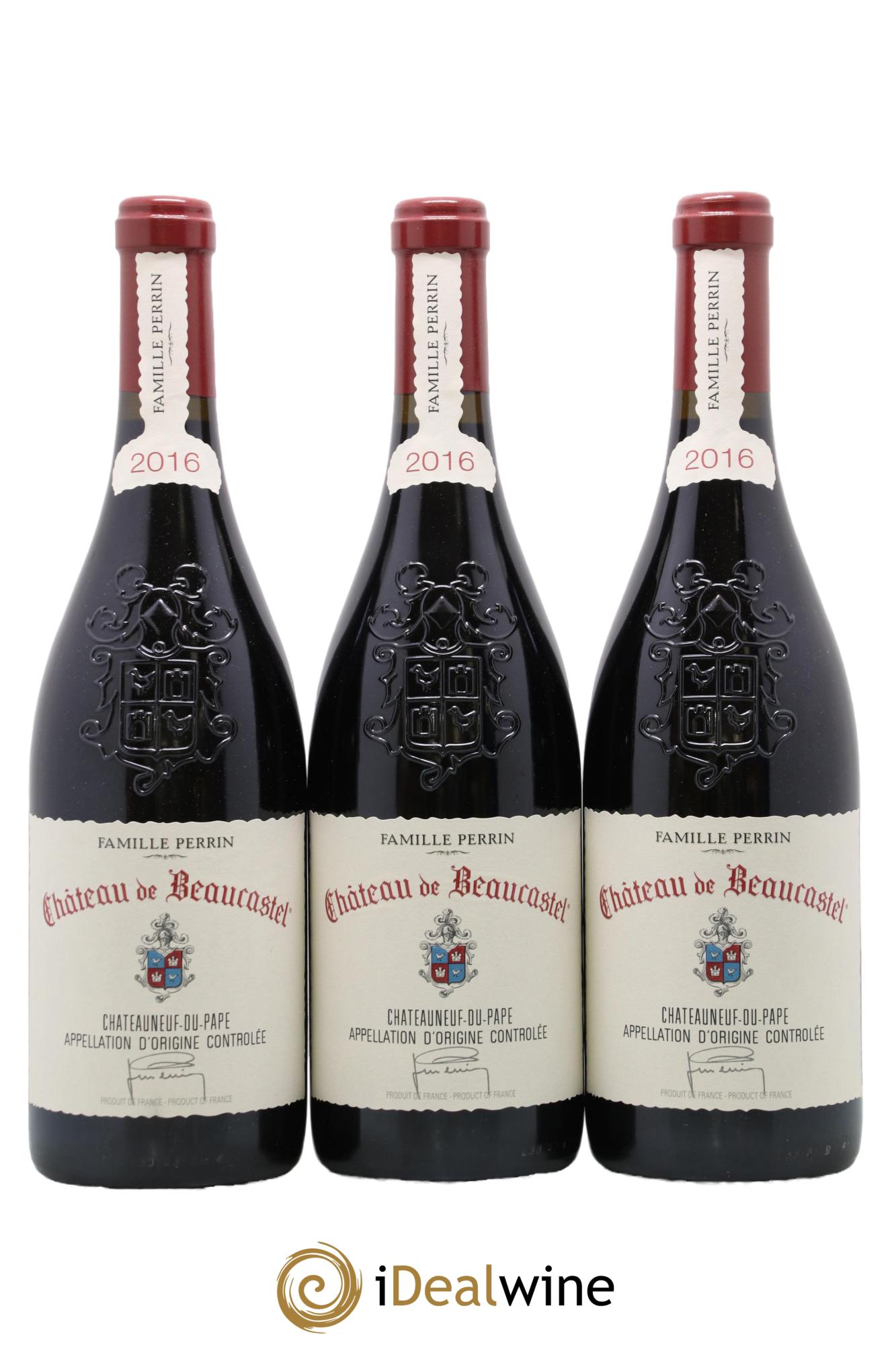 Châteauneuf-du-Pape Château de Beaucastel Famille Perrin 2016 - Lot de 6 bouteilles - 2