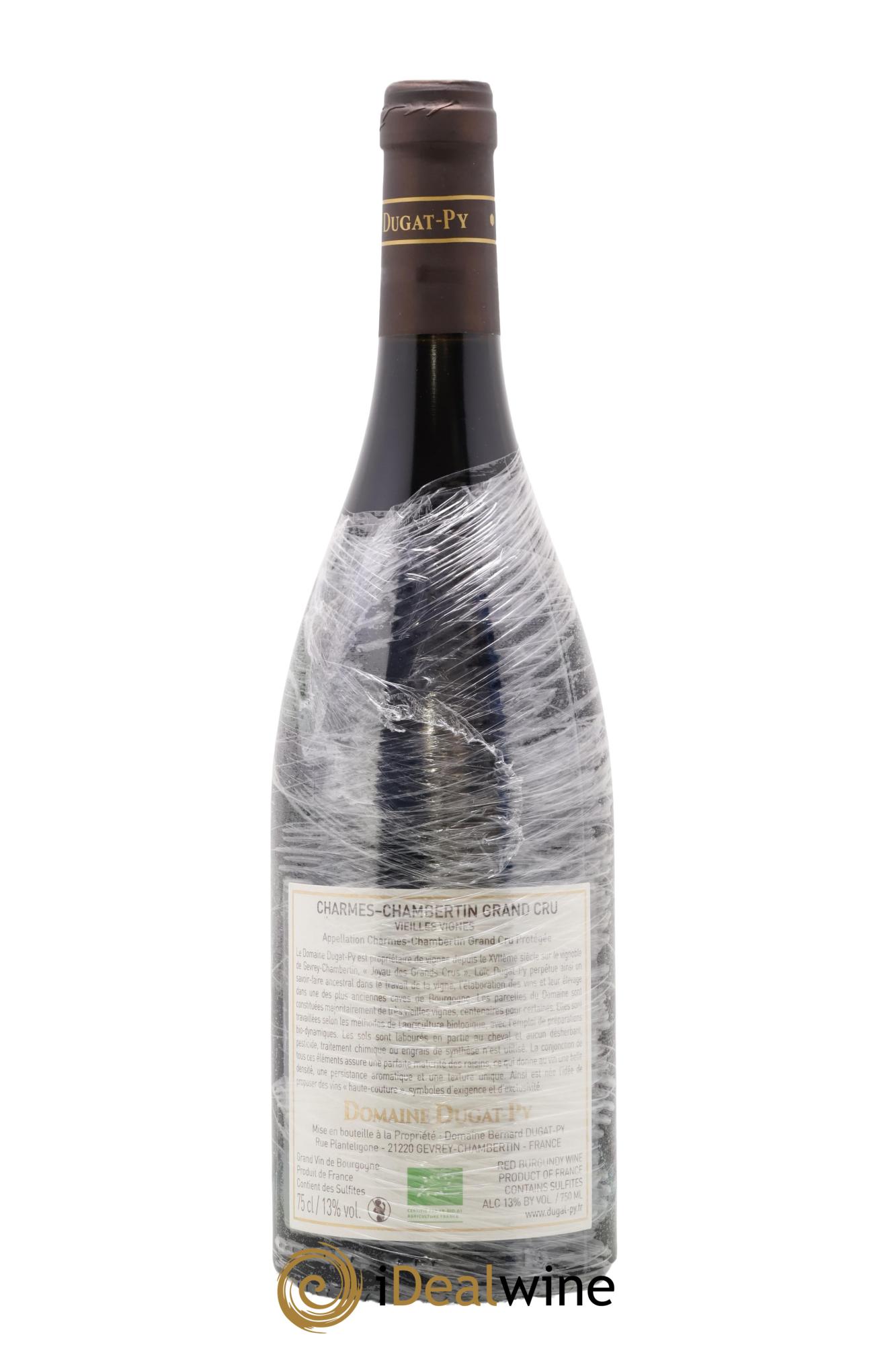 Charmes-Chambertin Grand Cru Vieilles Vignes Dugat-Py 2017 - Posten von 1 Flasche - 1