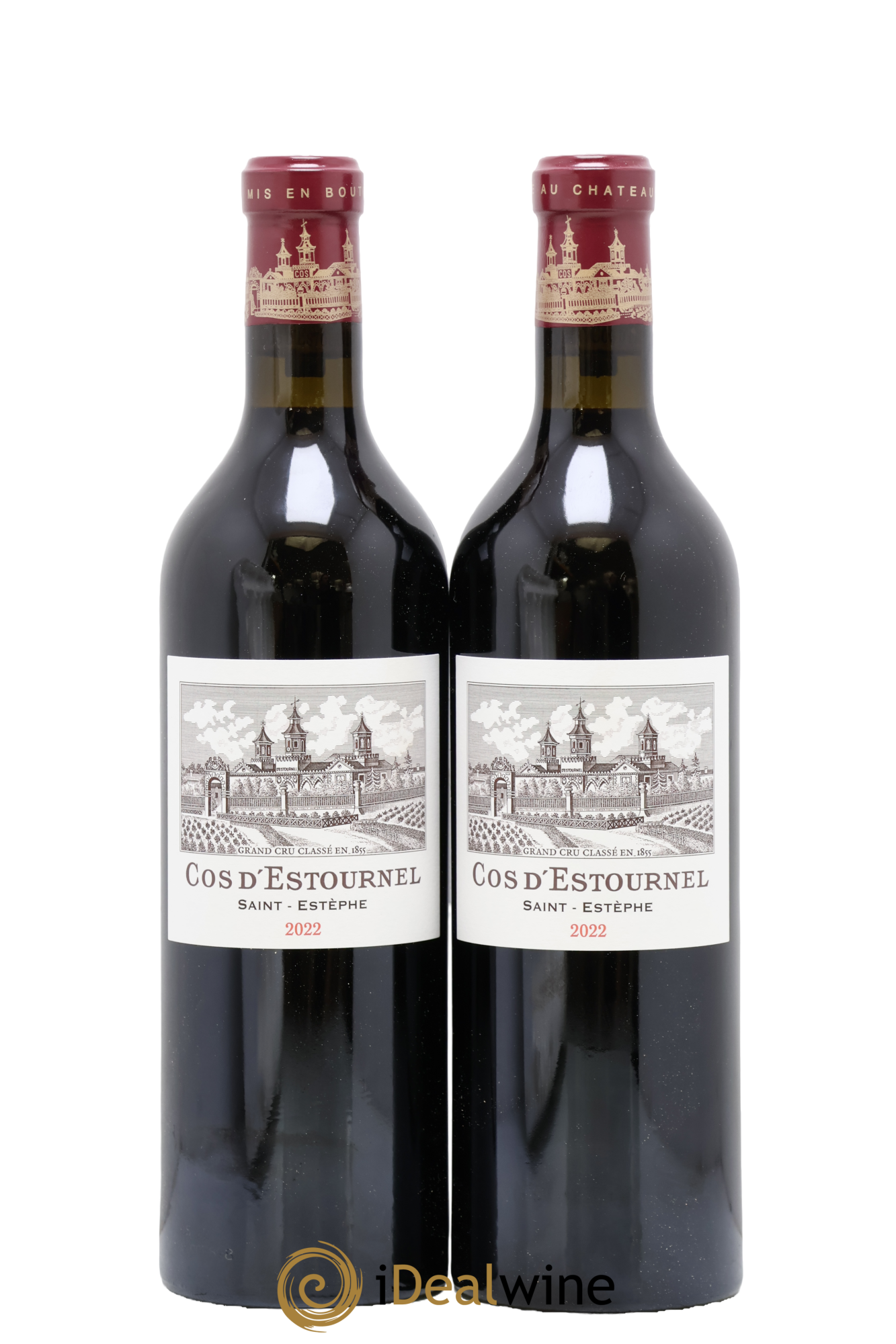 Cos d'Estournel 2ème Grand Cru Classé 2022 - Lot de 2 bouteilles - 0