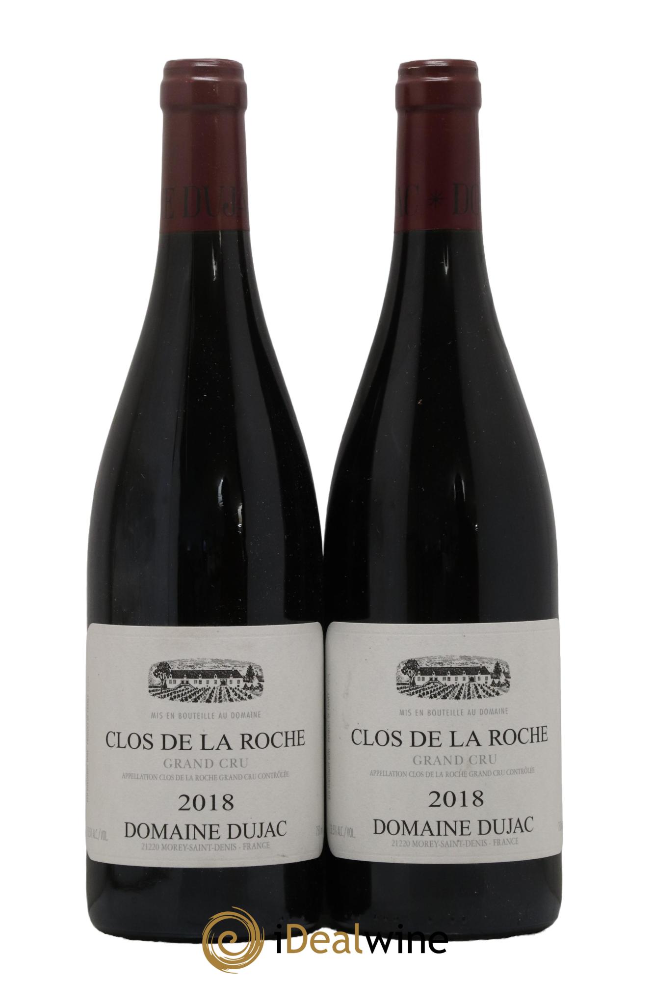 Clos de la Roche Grand Cru Dujac (Domaine) 2018 - Lot of 2 bottles - 0