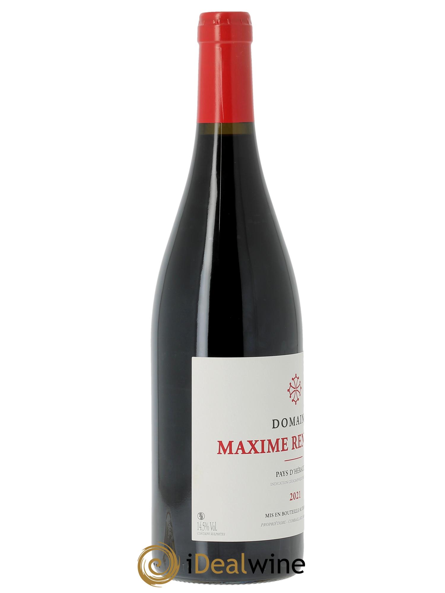 Pays d'Hérault Maxime Renaudin 2021 - Lot de 1 bouteille - 1