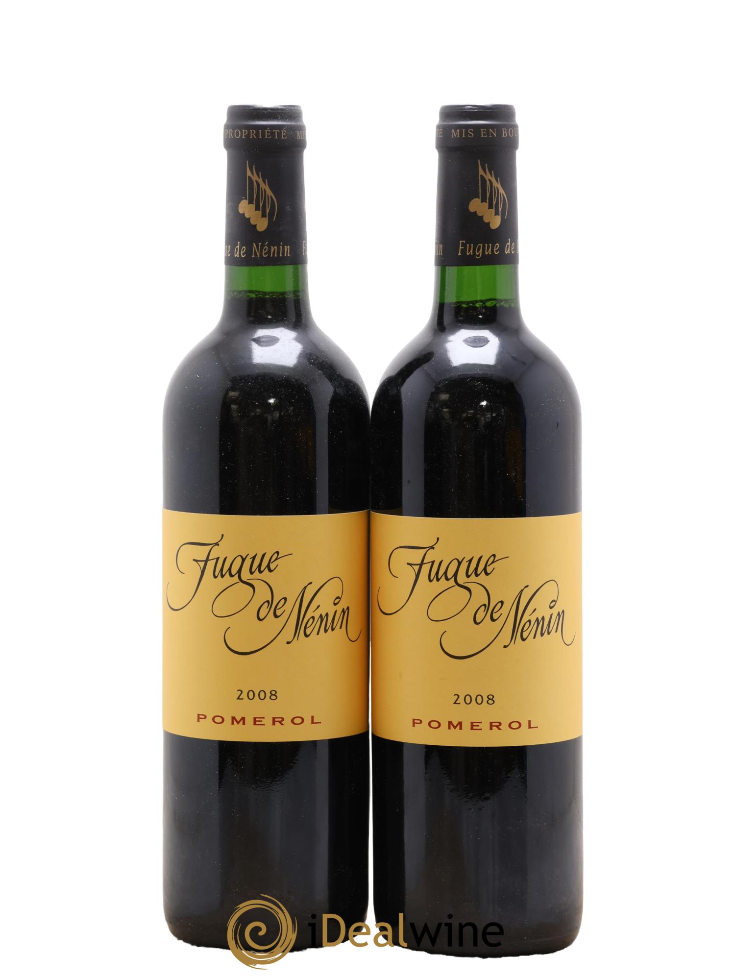 Fugue de Nenin 2008 - Lot of 2 bottles - 0