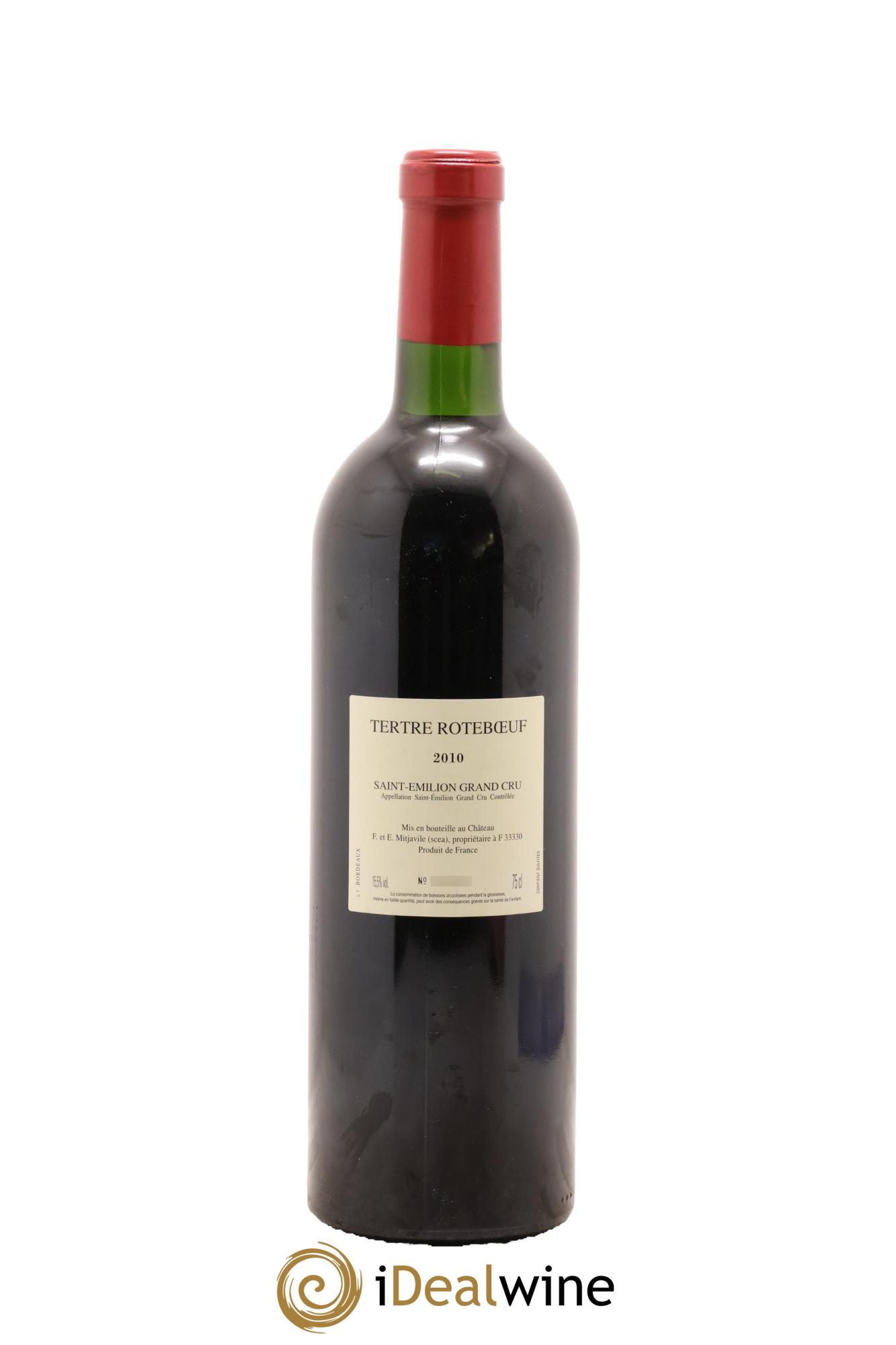 Château Tertre Roteboeuf 2010 - Lot de 1 bouteille - 1
