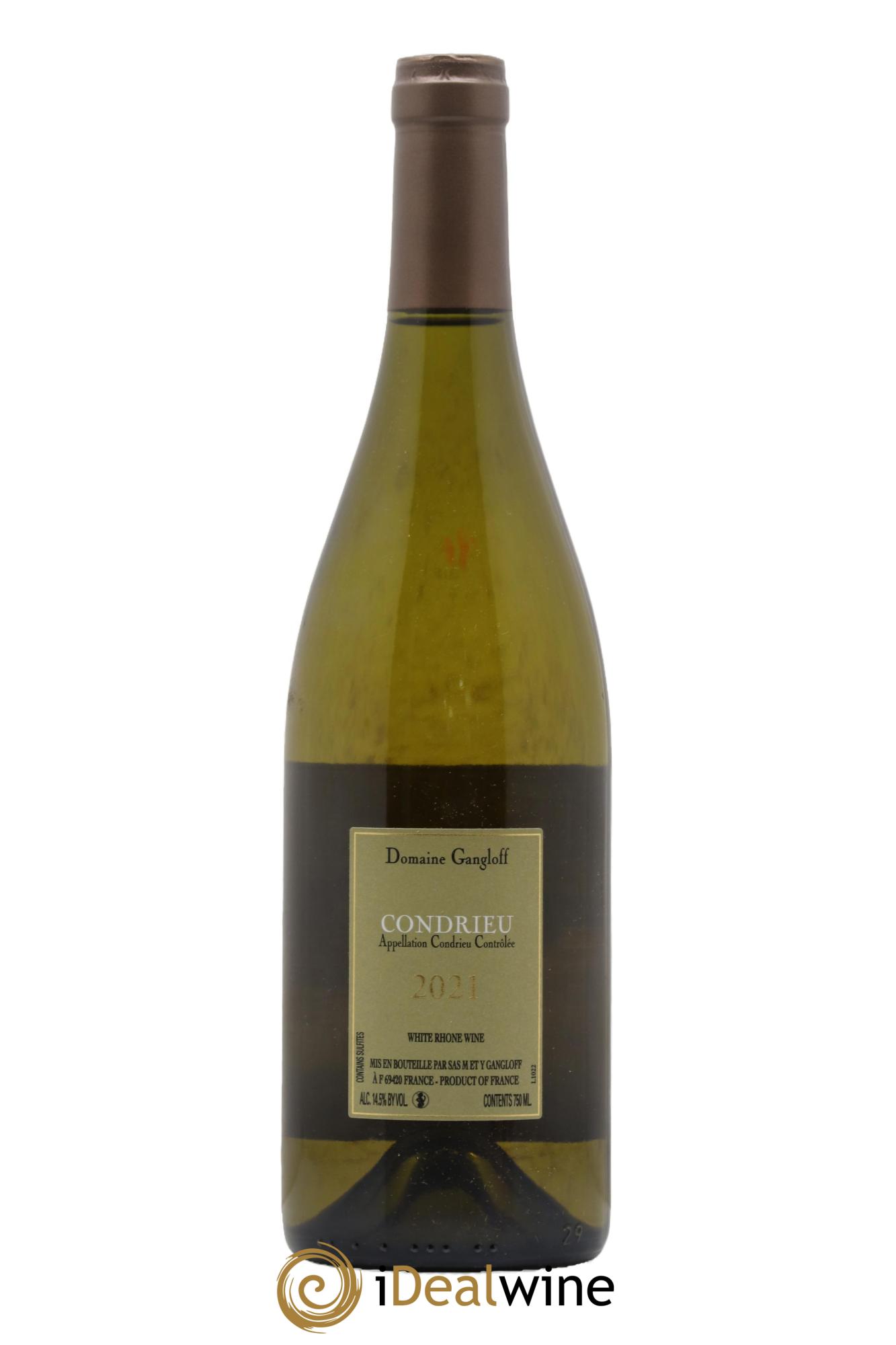 Condrieu Domaine Gangloff (Domaine) 2021 - Lot de 1 bouteille - 1