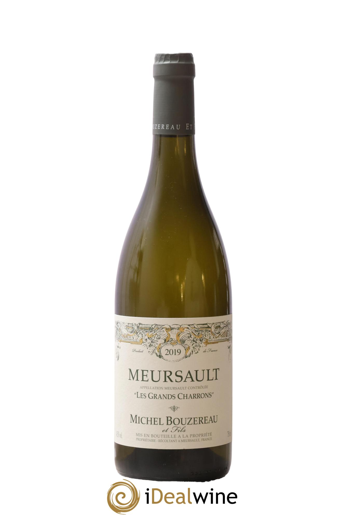 Meursault Les Grands Charrons Michel Bouzereau et Fils (Domaine) 2019 - Lot de 1 bouteille - 0