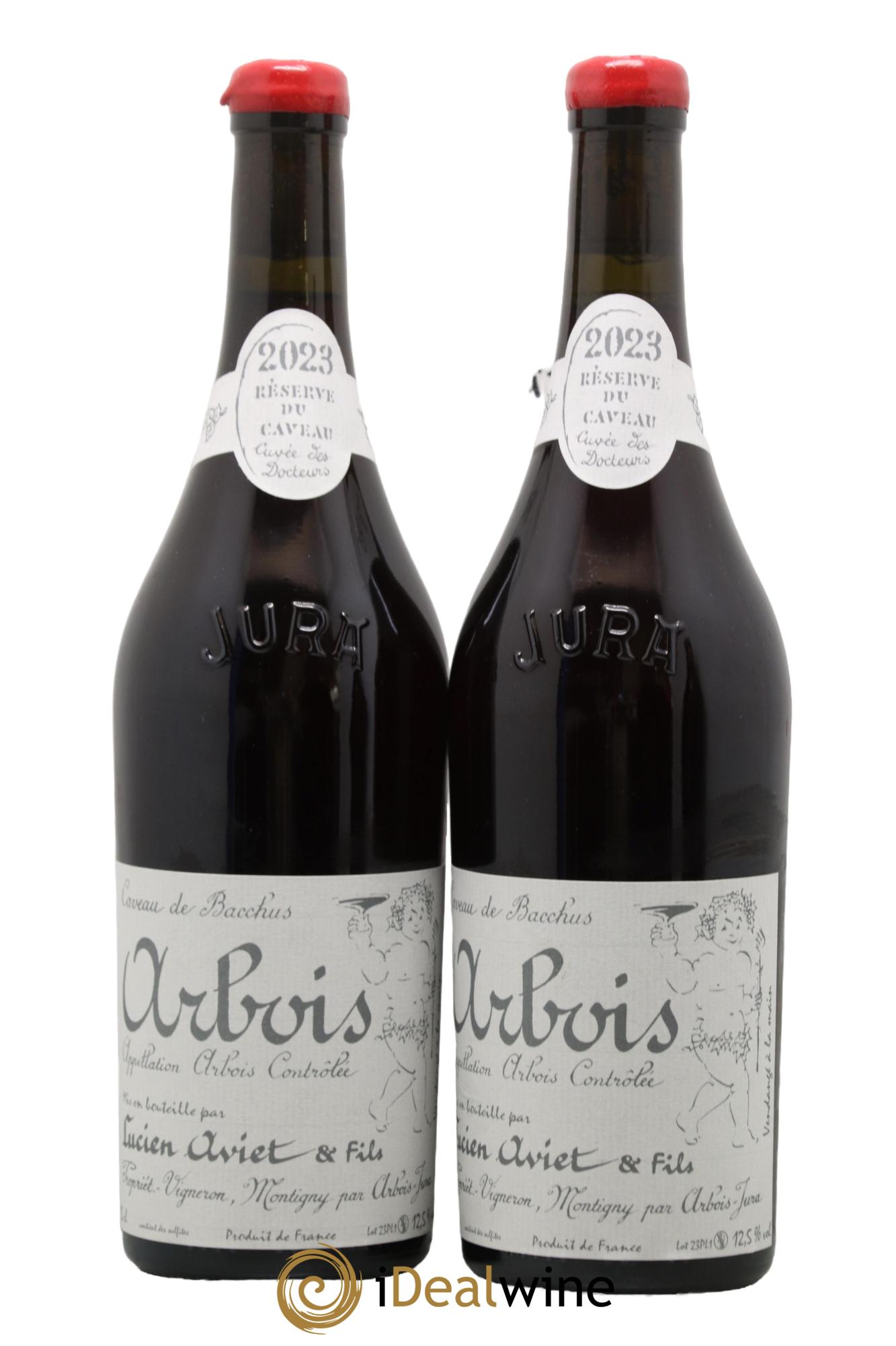 Arbois Ploussard Cuvée des Docteurs Domaine Luciet Aviet et Fils 2023 - Lot de 2 bouteilles - 0