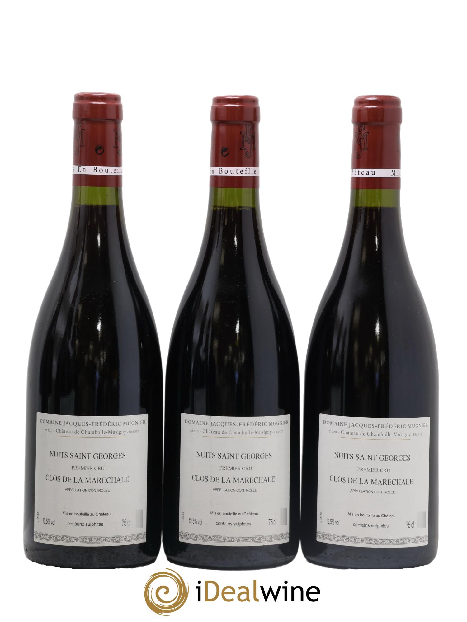 Nuits-Saint-Georges 1er Cru Clos de La Maréchale Jacques-Frédéric Mugnier 2013 - Lot de 6 bouteilles - 2
