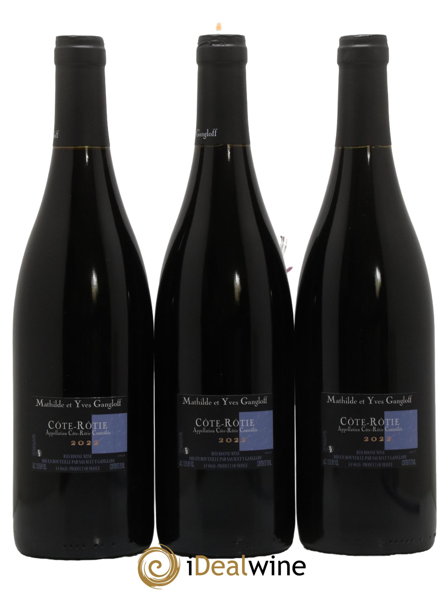 Côte-Rôtie La Barbarine Gangloff (Domaine) 2022 - Lot de 3 bouteilles - 1