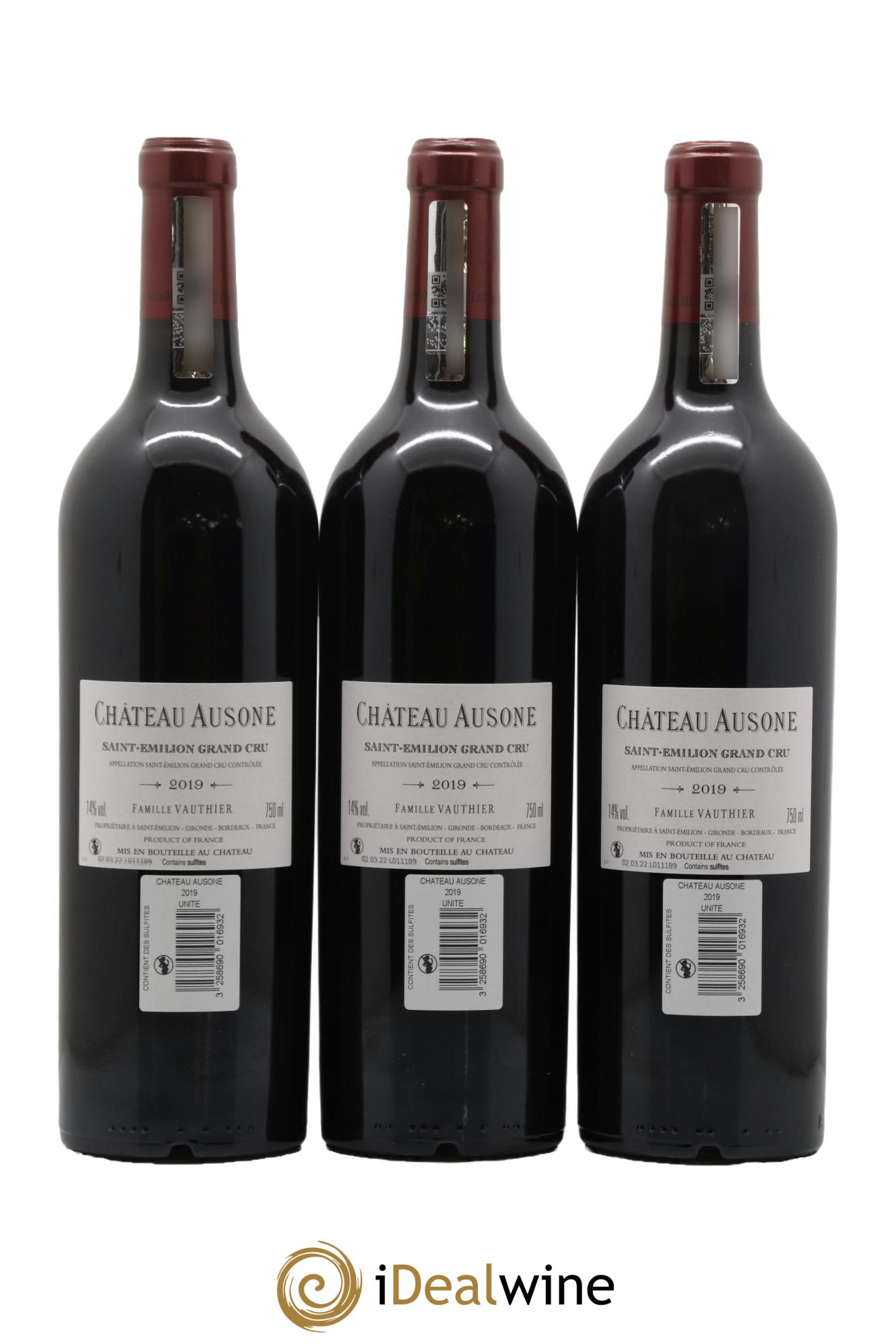 Château Ausone 1er Grand Cru Classé A 2019 - Lotto di 6 bottiglie - 2