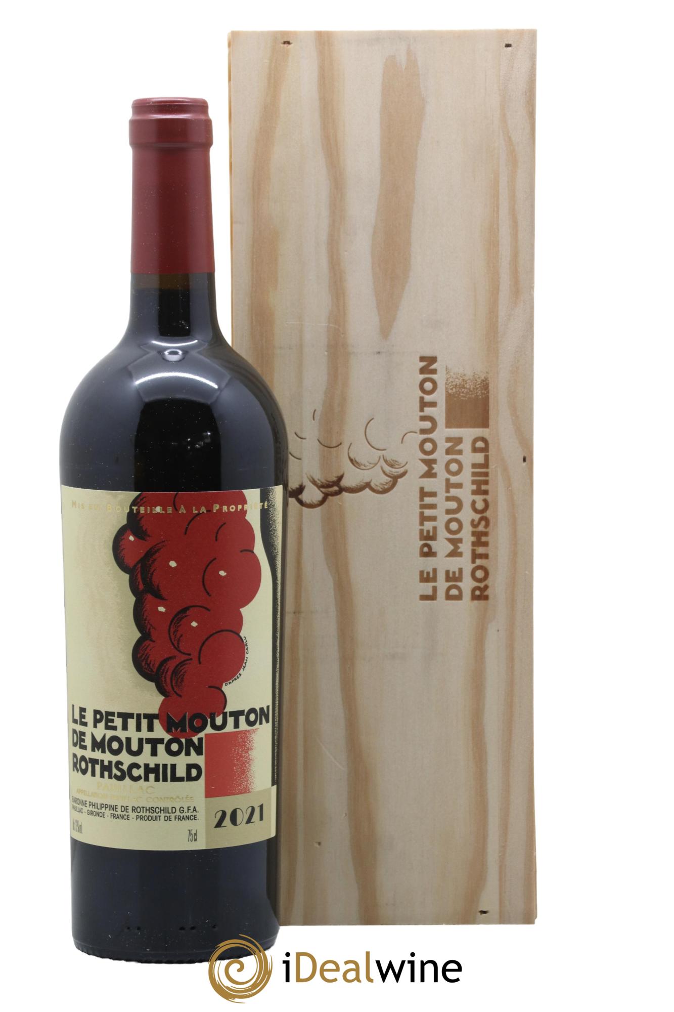 Petit Mouton Second Vin 2021 - Lotto di 1 bottiglia - 0